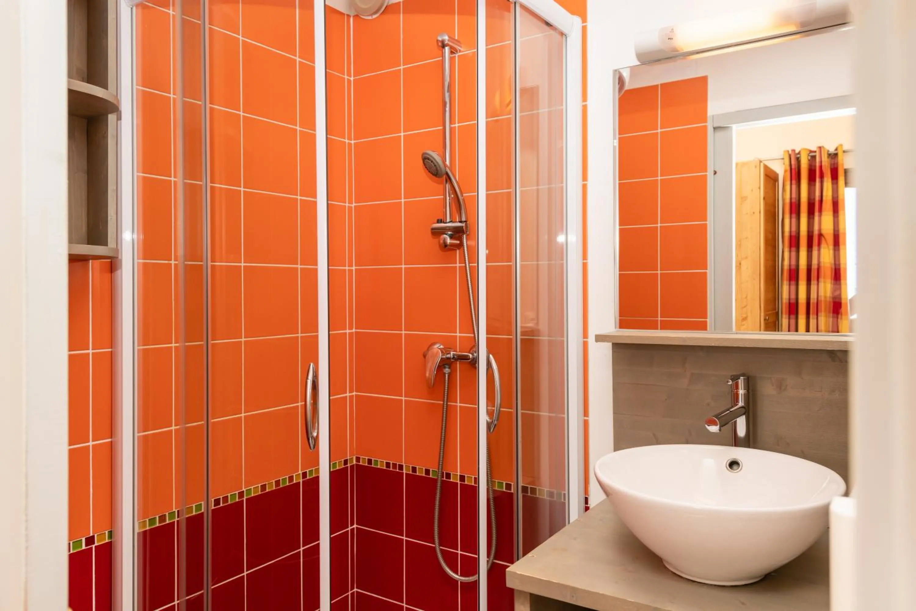 Shower in Résidence Le Chamois d'Or