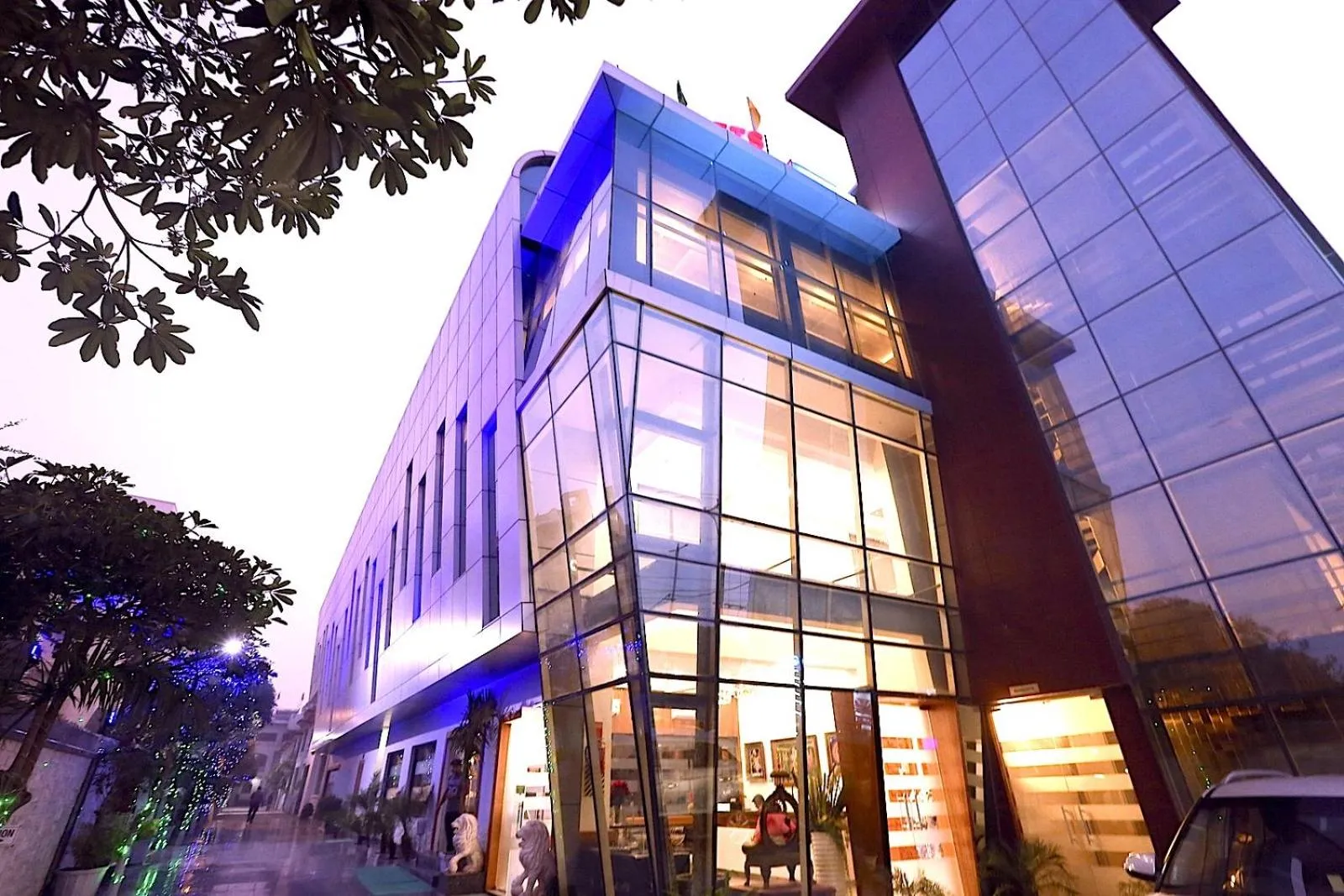 Facade/entrance in Hotel Kridha Residency - Opposite Prem Mandir Vrindavan