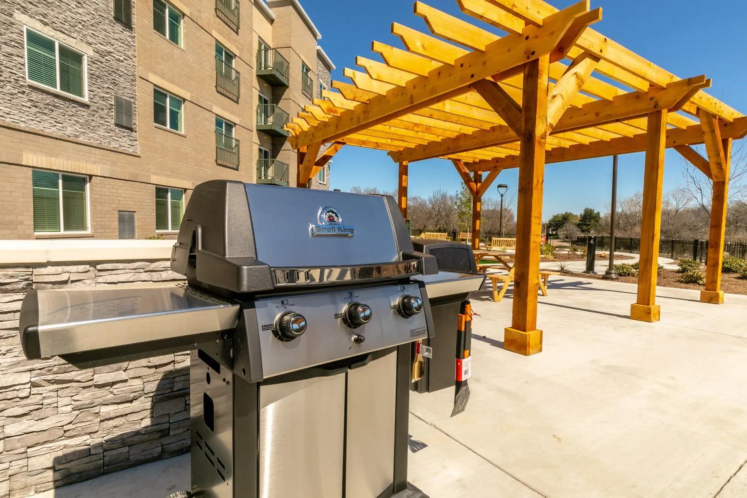BBQ facilities in Parks Residential-Richardson