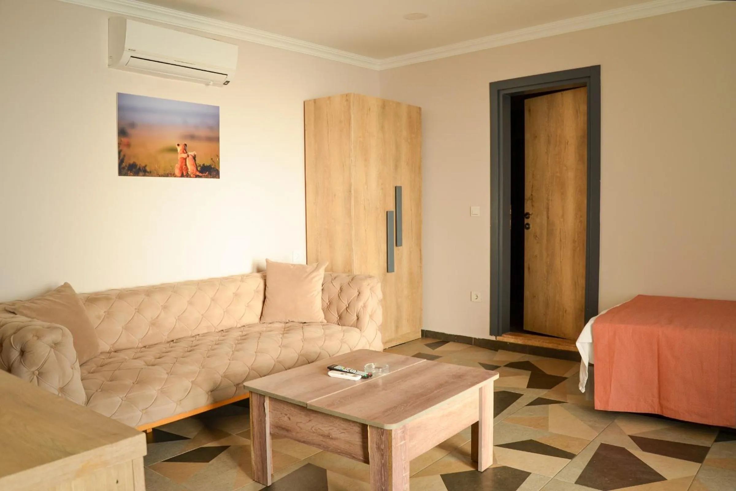 Living room in Akkan Hotel