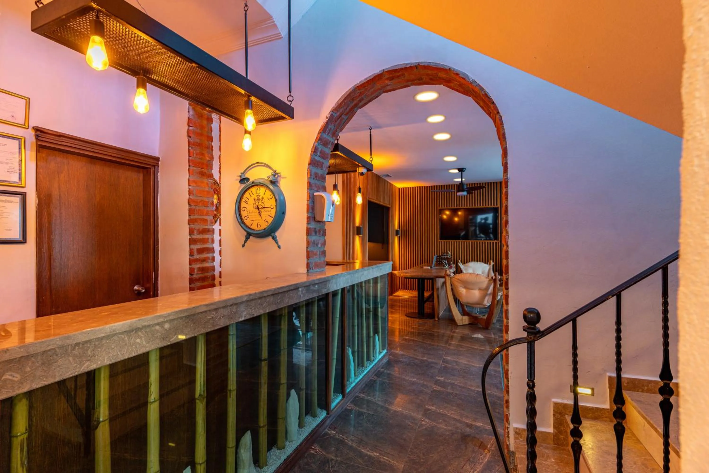 Lobby or reception in Akkan Hotel