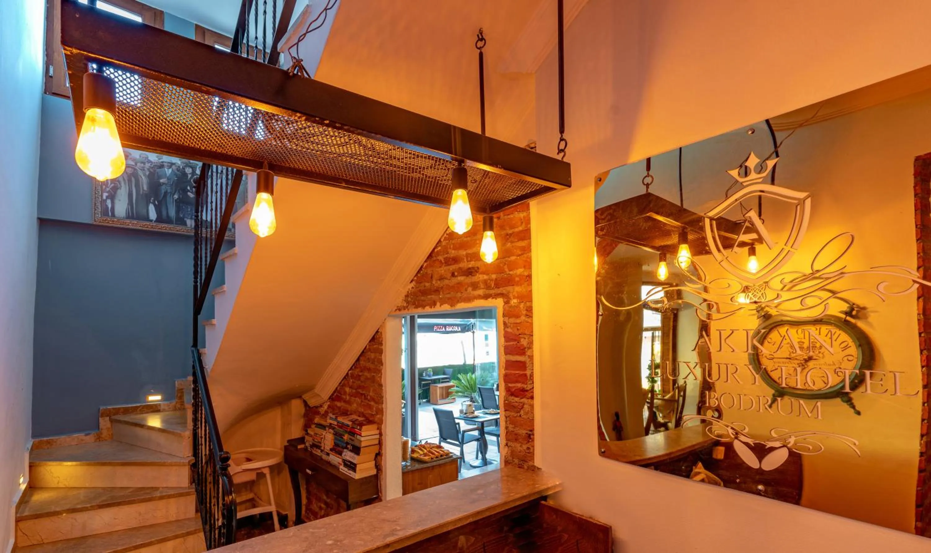 Lobby or reception in Akkan Hotel