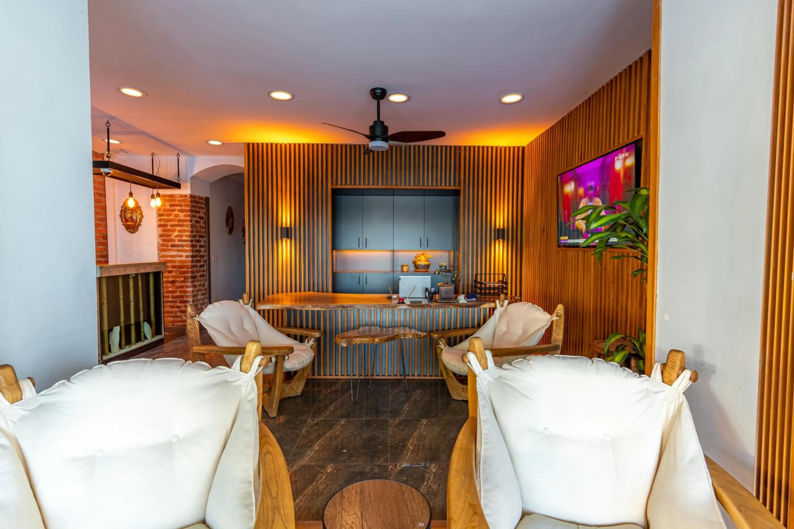 Lobby or reception in Akkan Hotel