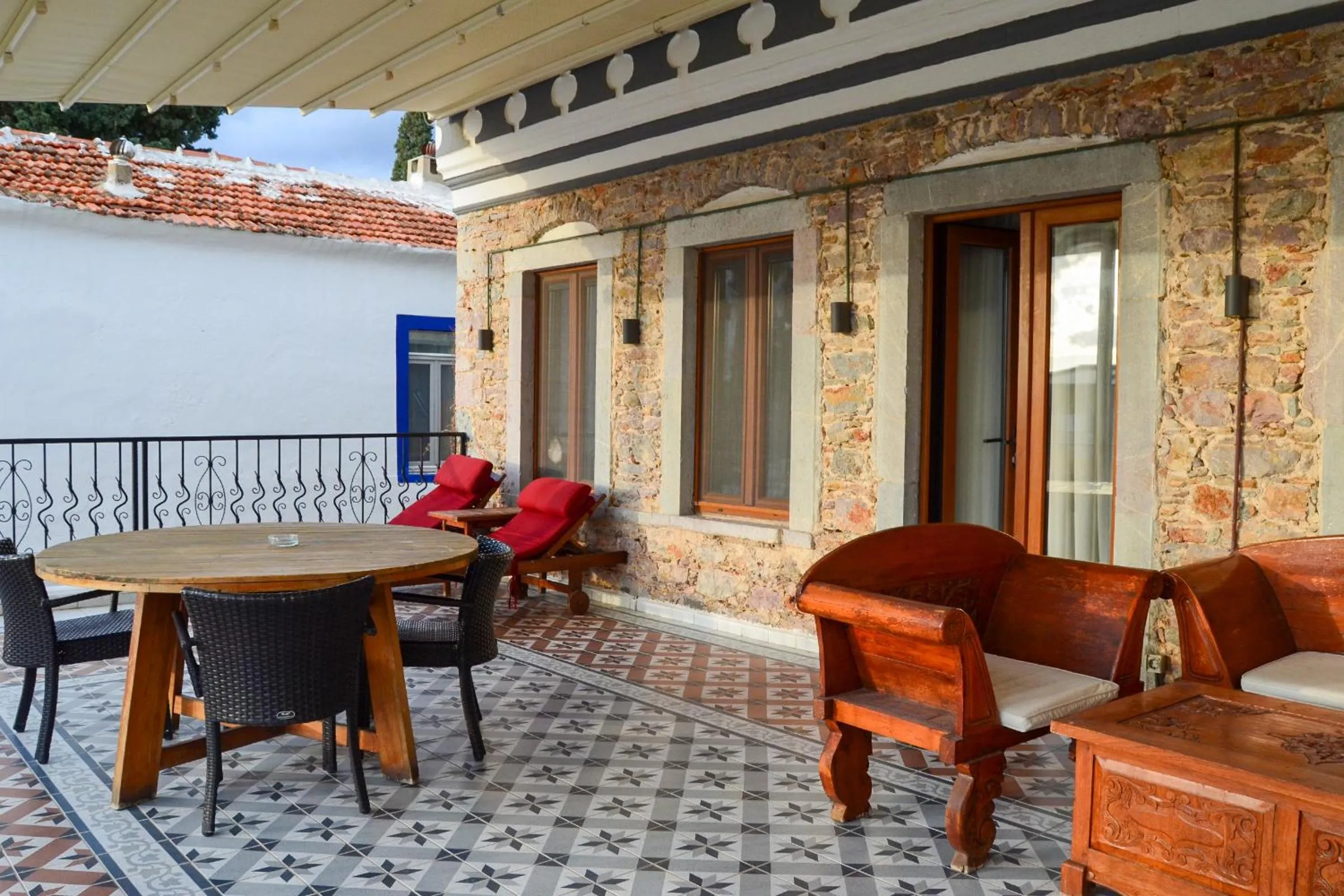 Balcony/Terrace in Akkan Hotel