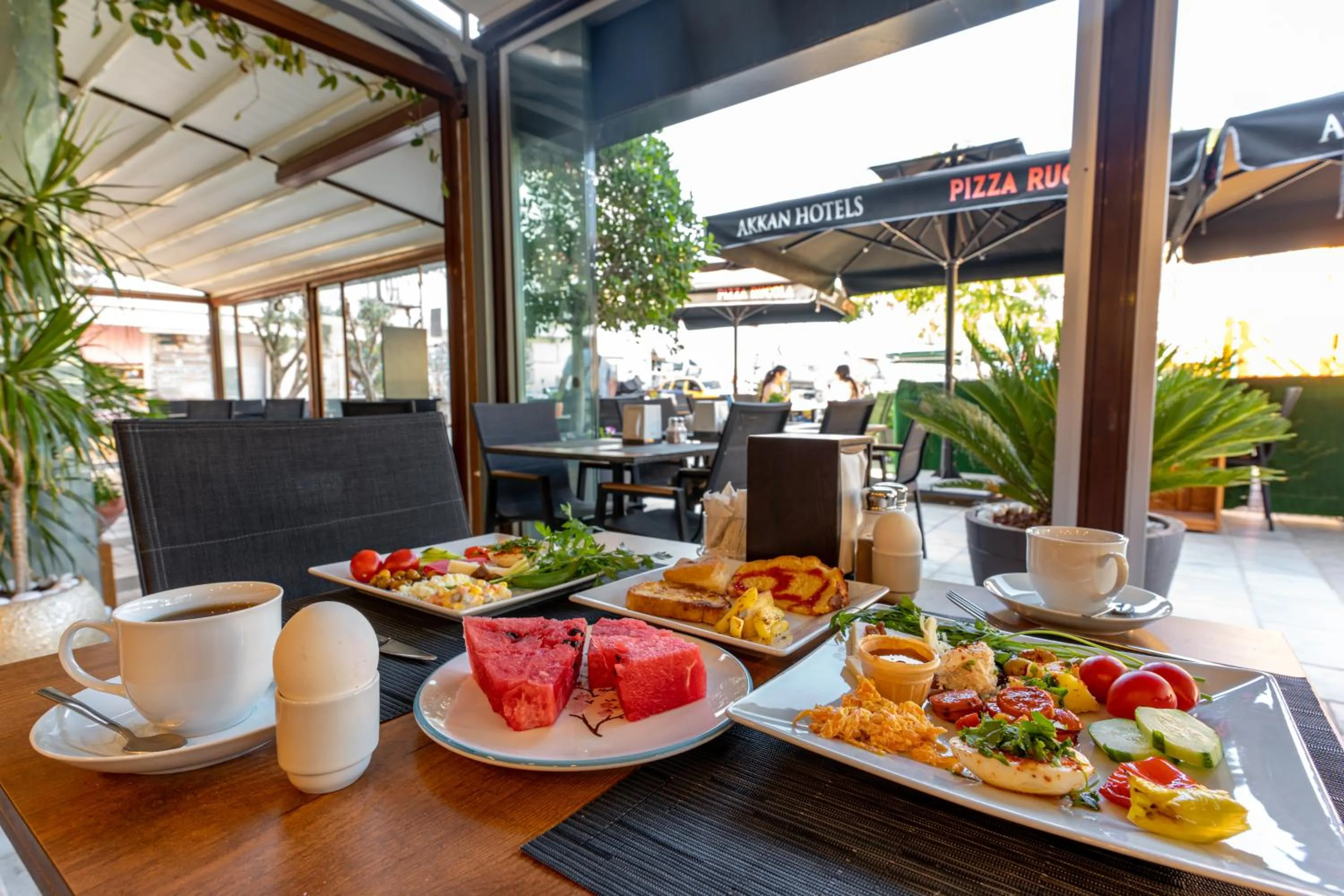 Breakfast in Akkan Hotel