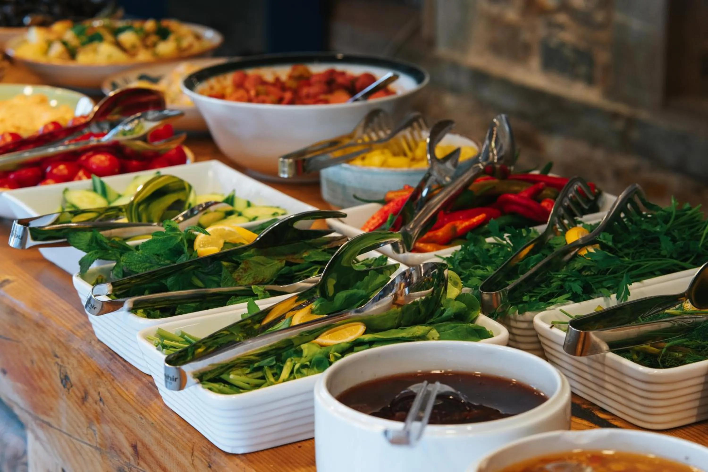 Breakfast in Akkan Hotel