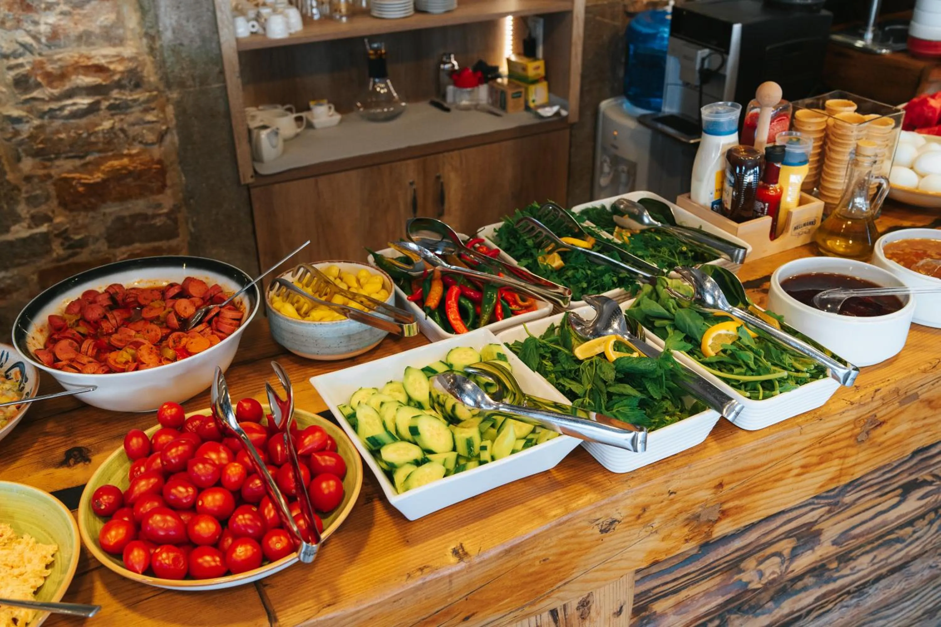 Breakfast in Akkan Hotel