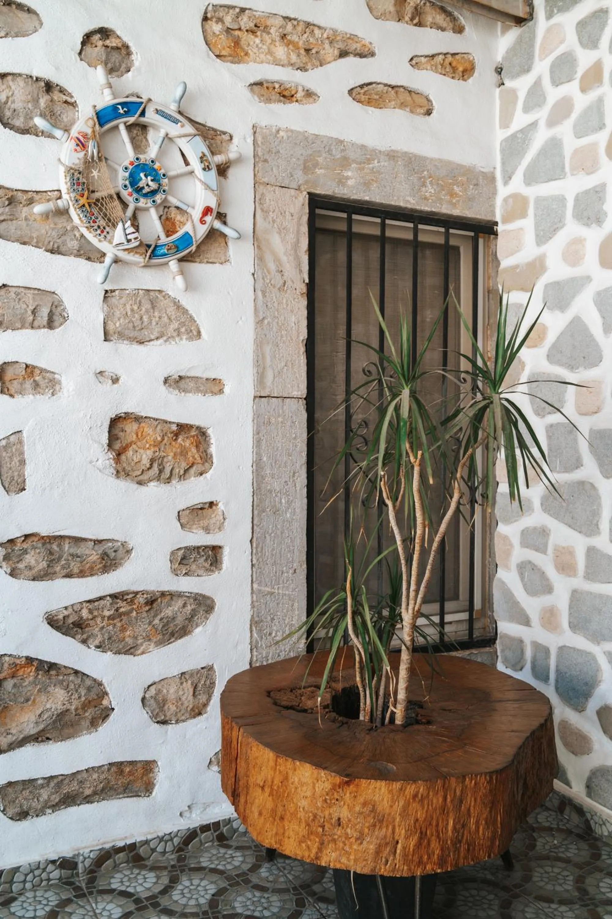 Patio in Akkan Hotel