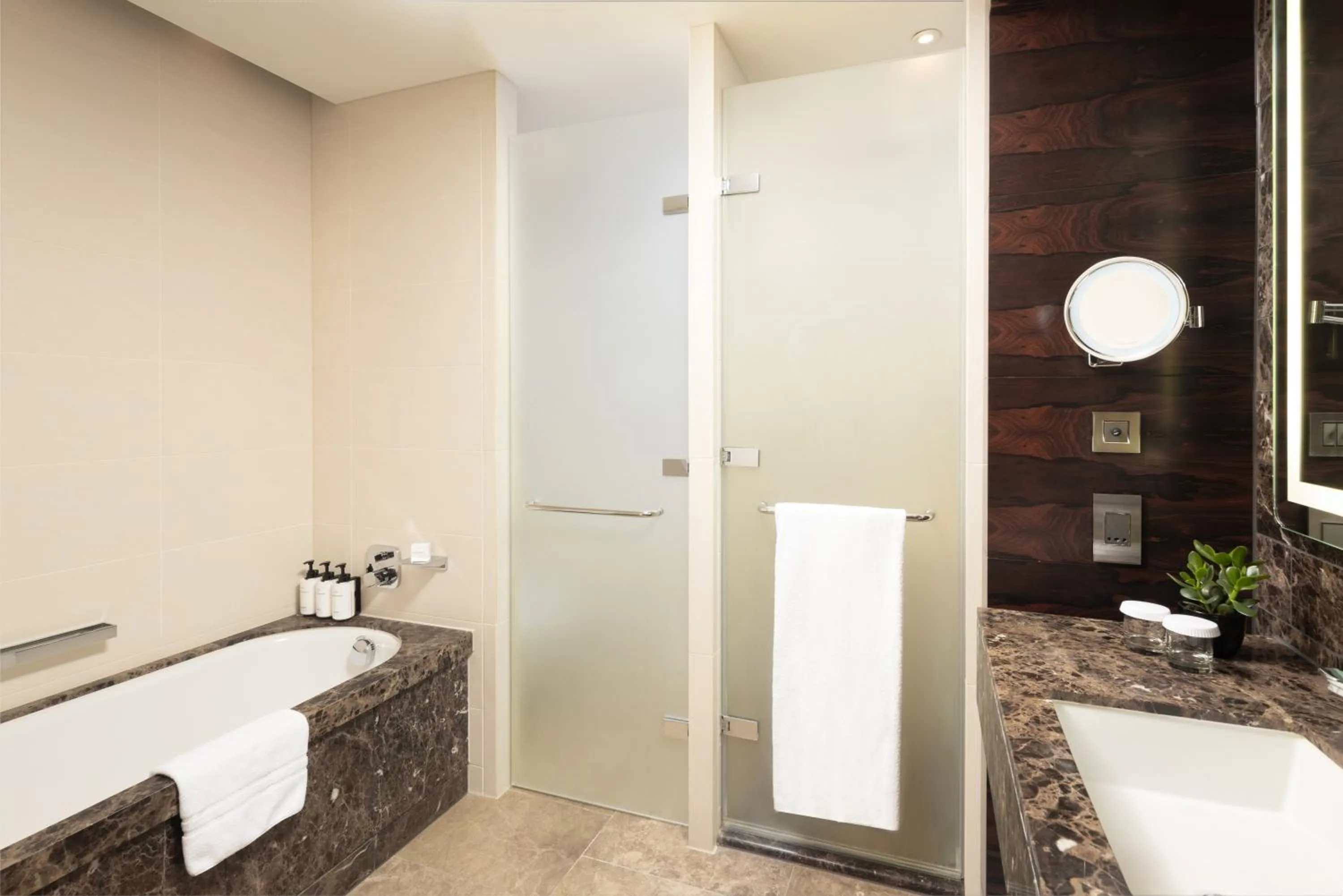 Shower in Conrad London St James