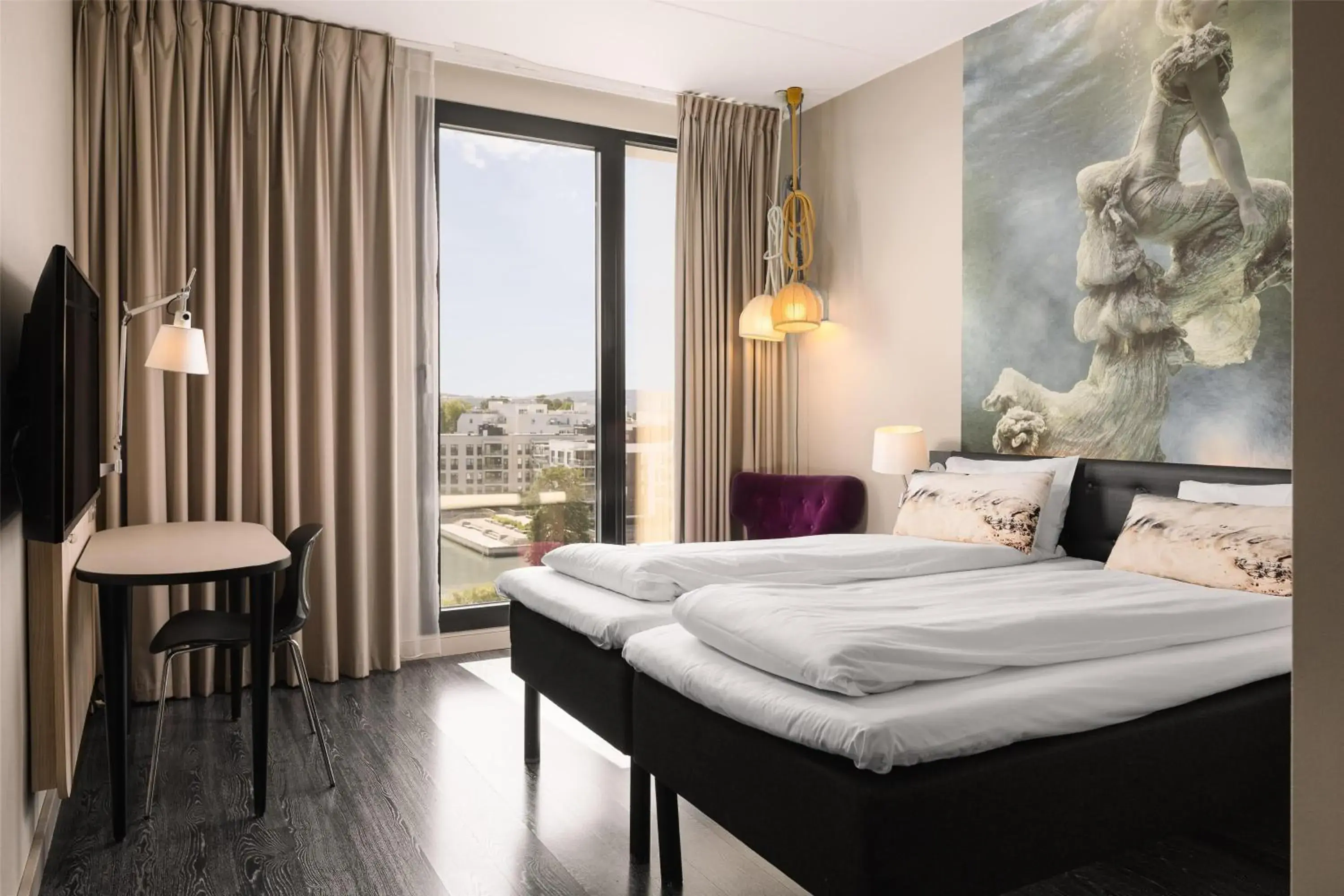 Twin Room in Scandic Fornebu Twin Room in Scandic Fornebu