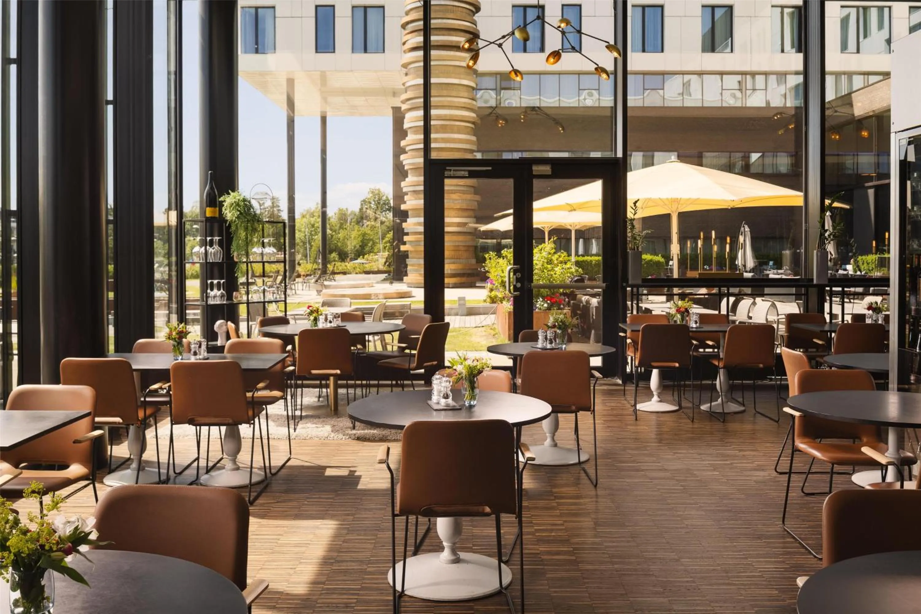 Restaurant/places to eat in Scandic Fornebu