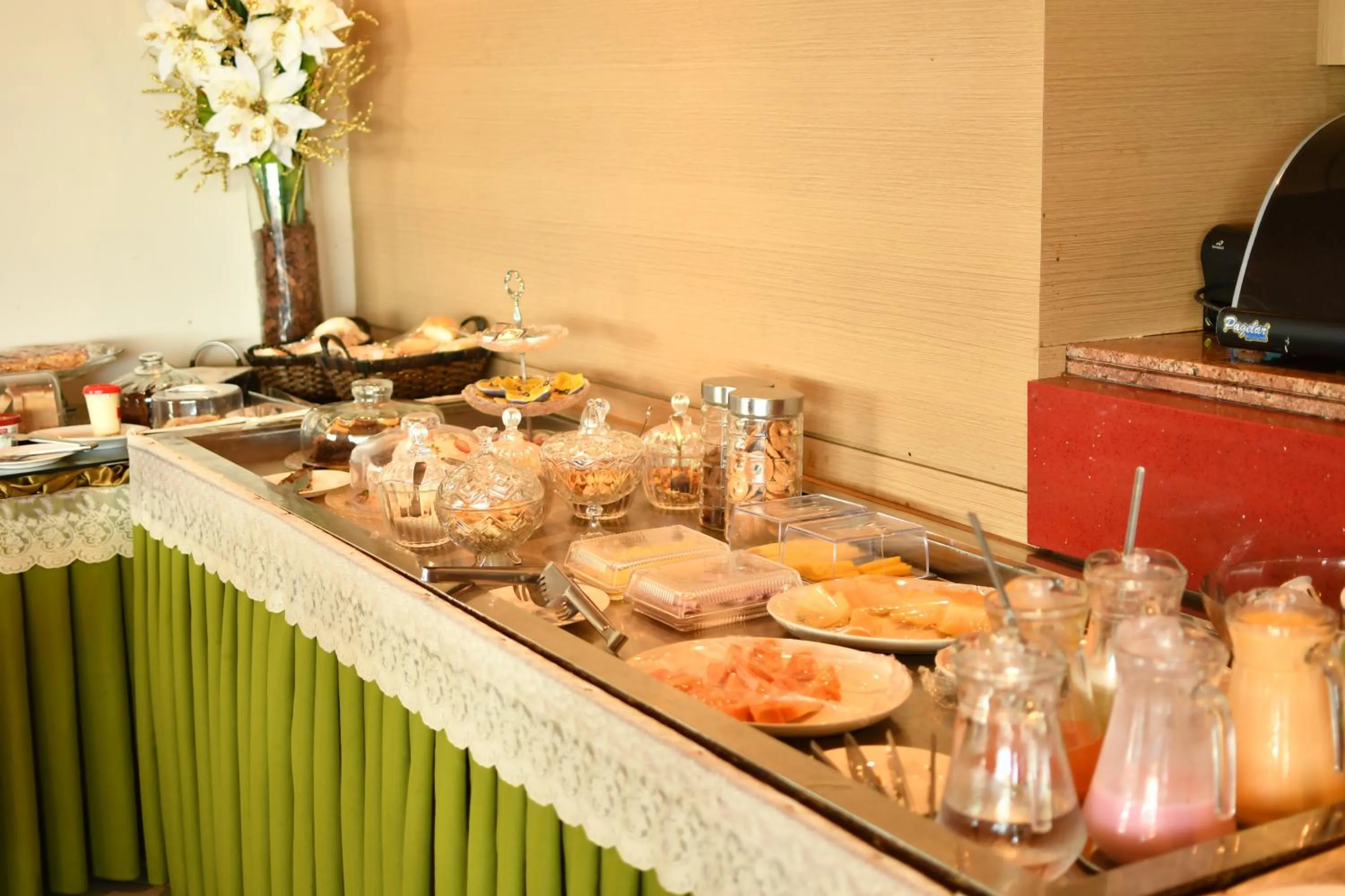 Buffet breakfast in Troodon Park Hotel