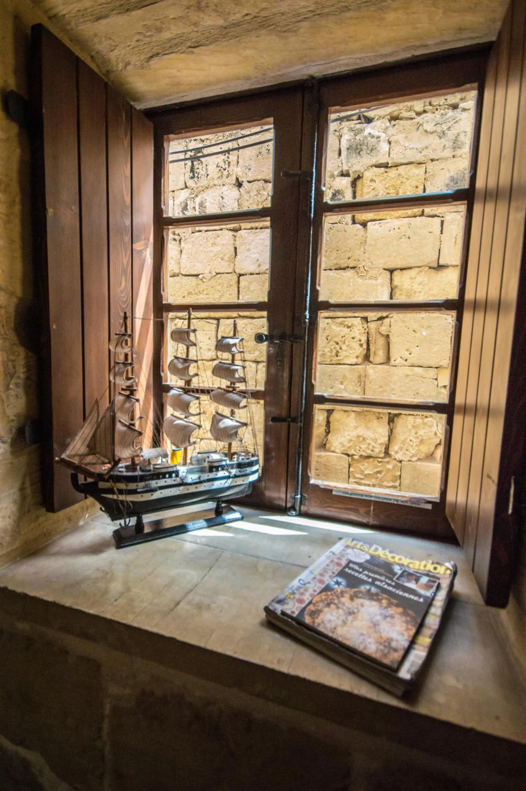 Decorative detail in The Burrow Guest House