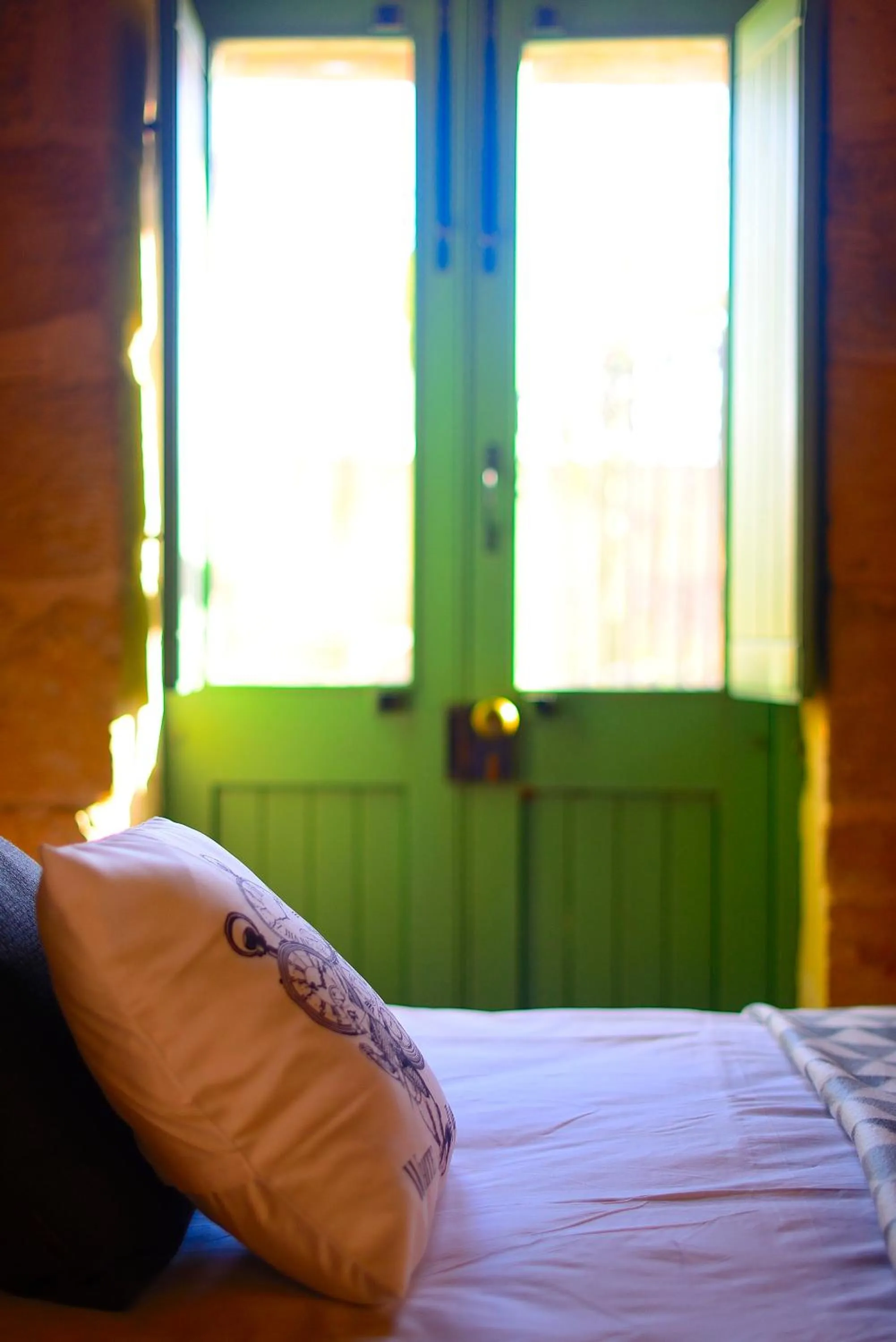 Bedroom, Bed in The Burrow Guest House