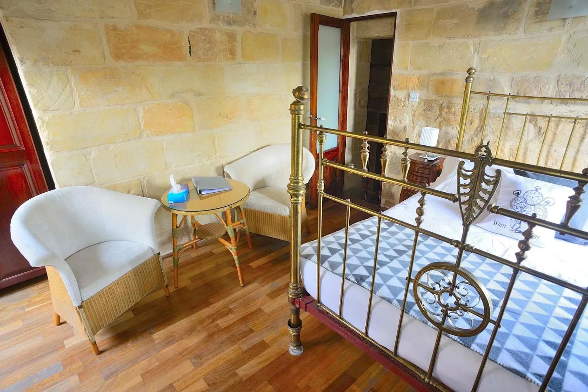 Bedroom, Bed in The Burrow Guest House