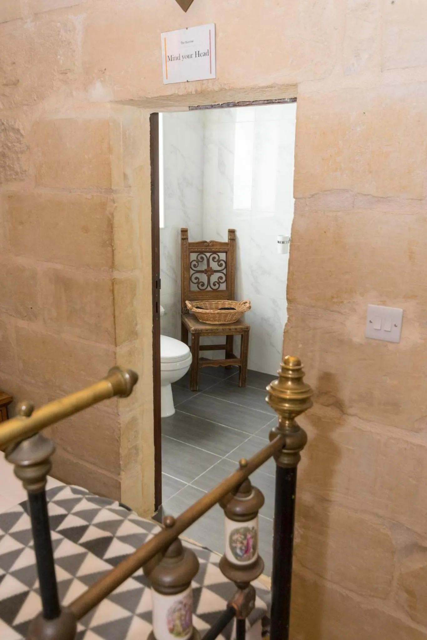 Bathroom in The Burrow Guest House