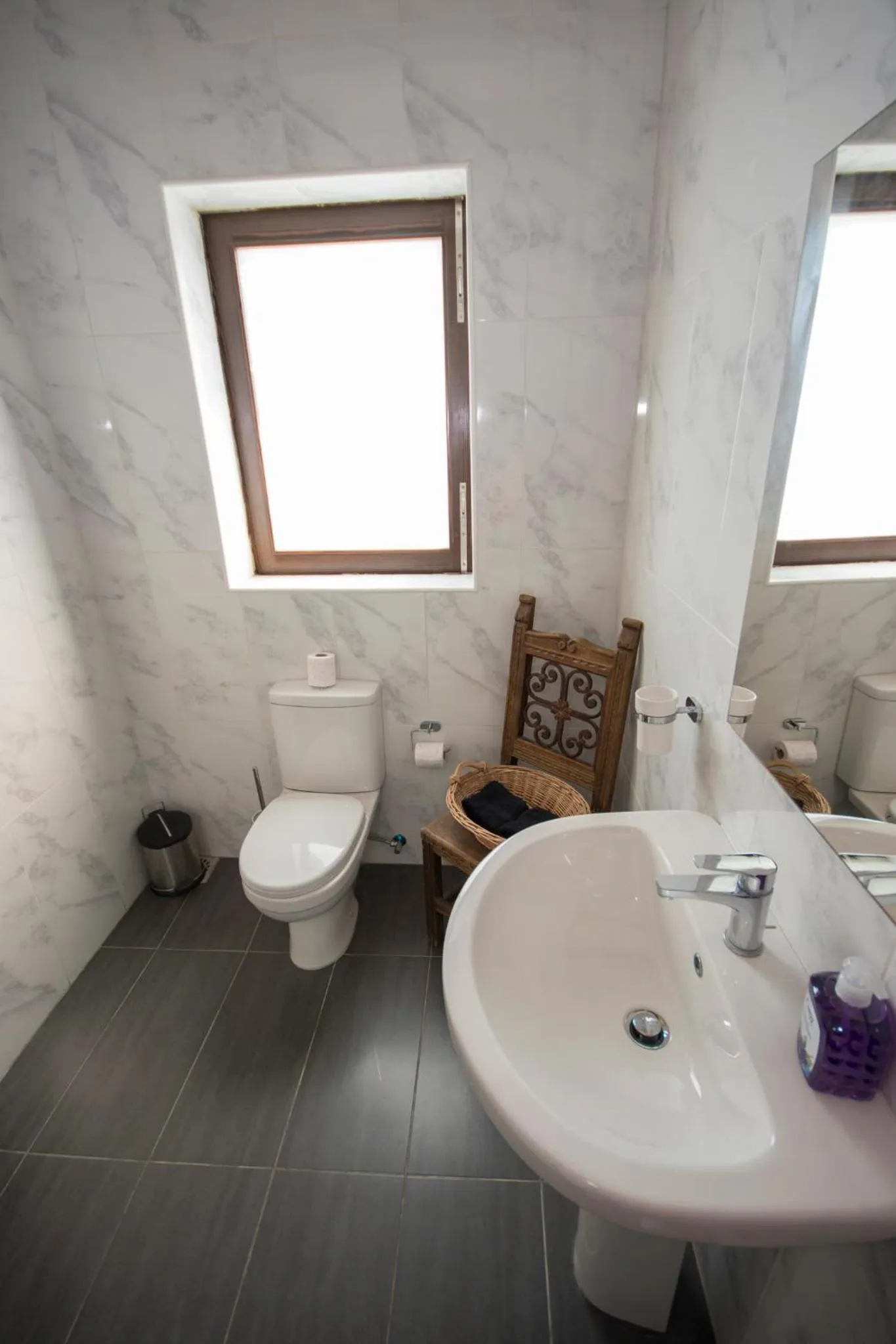 Bathroom in The Burrow Guest House