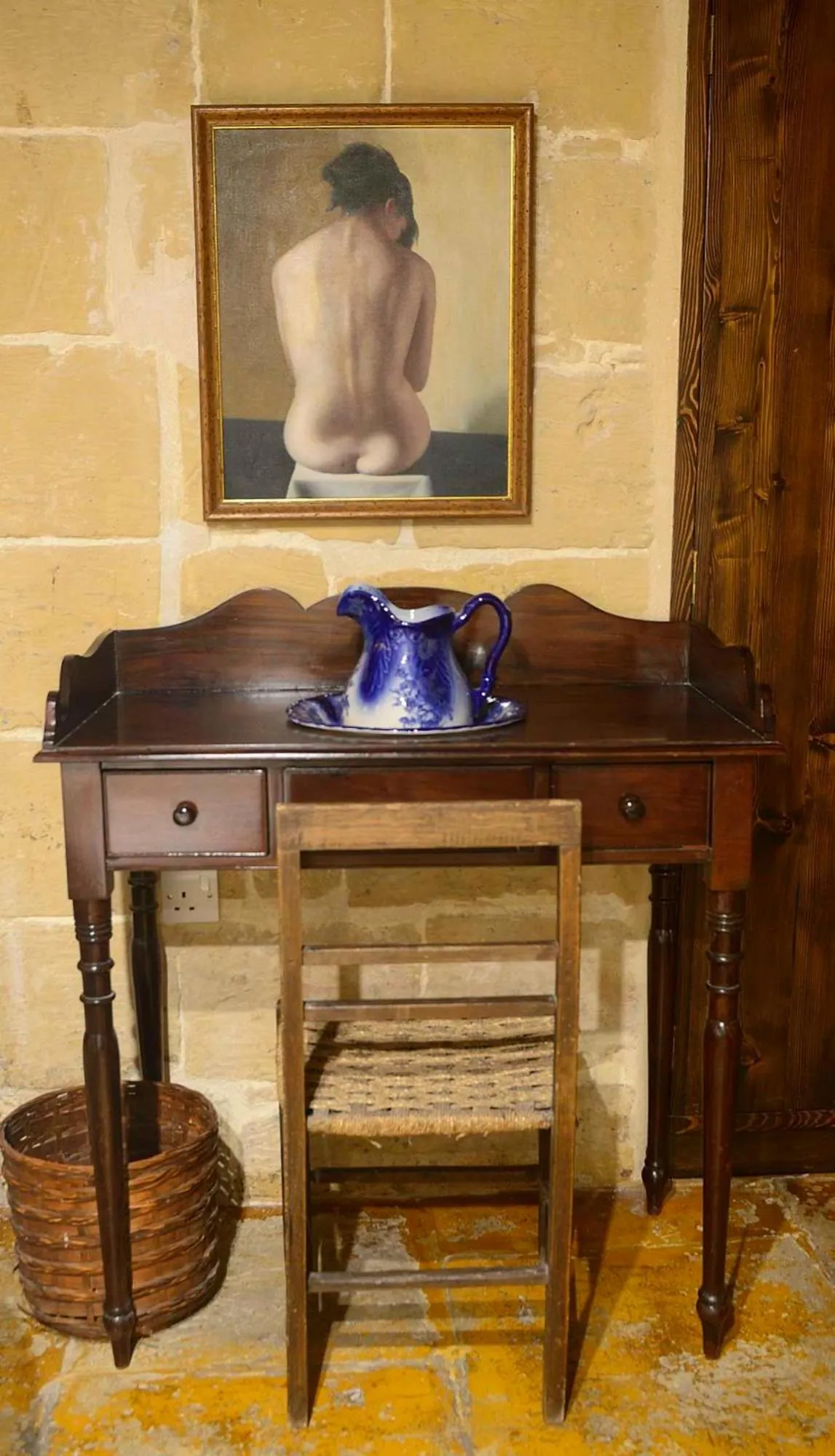 Decorative detail in The Burrow Guest House