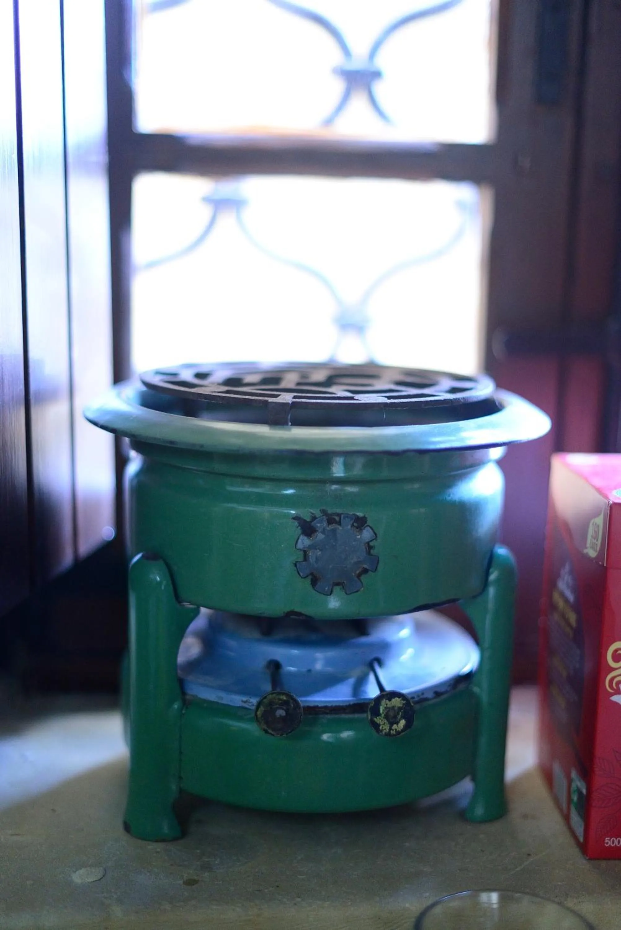 Decorative detail in The Burrow Guest House