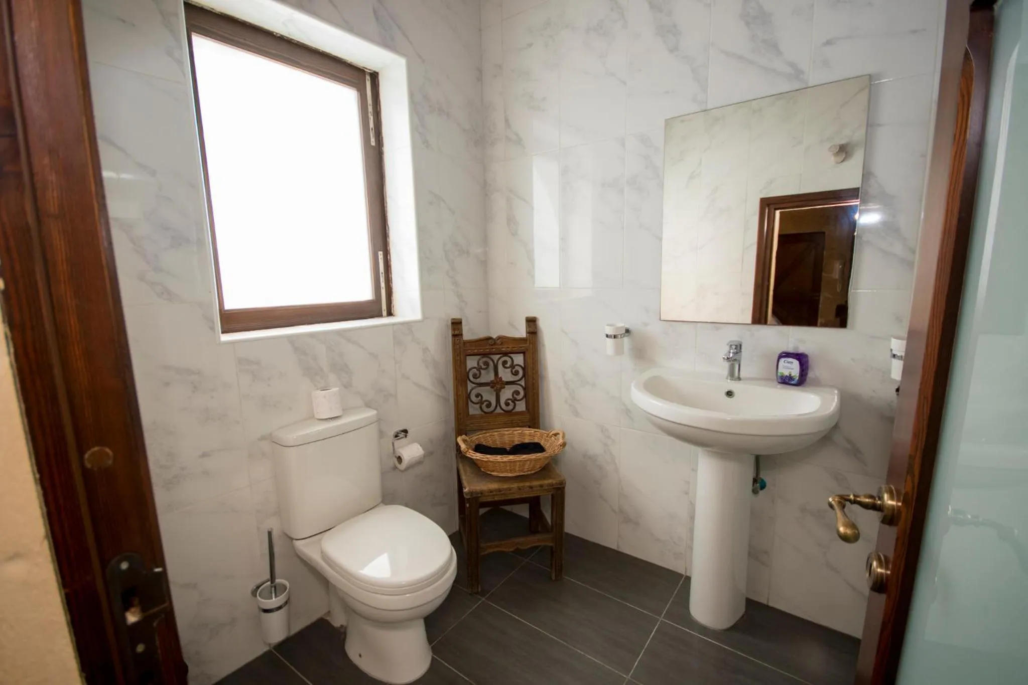 Bathroom in The Burrow Guest House