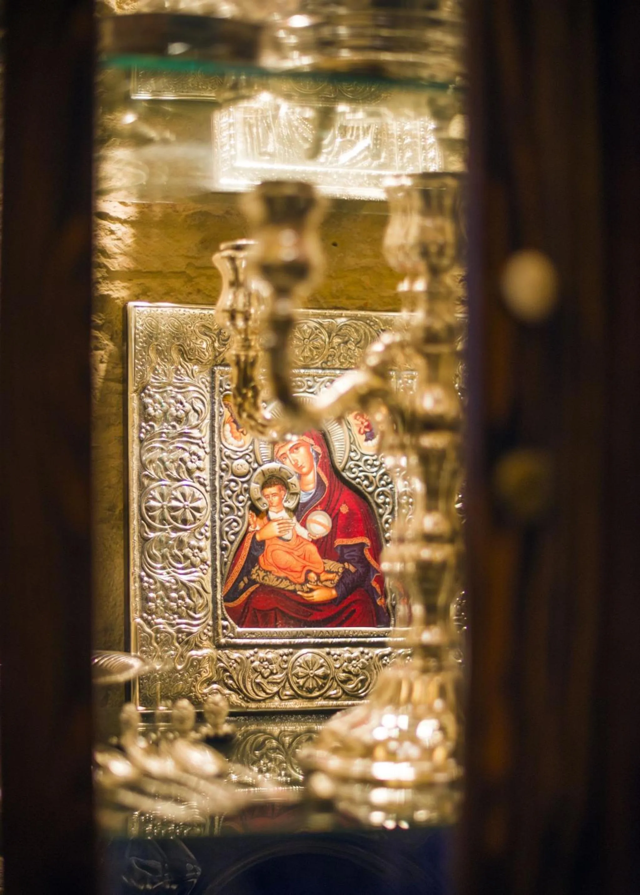 Decorative detail in The Burrow Guest House