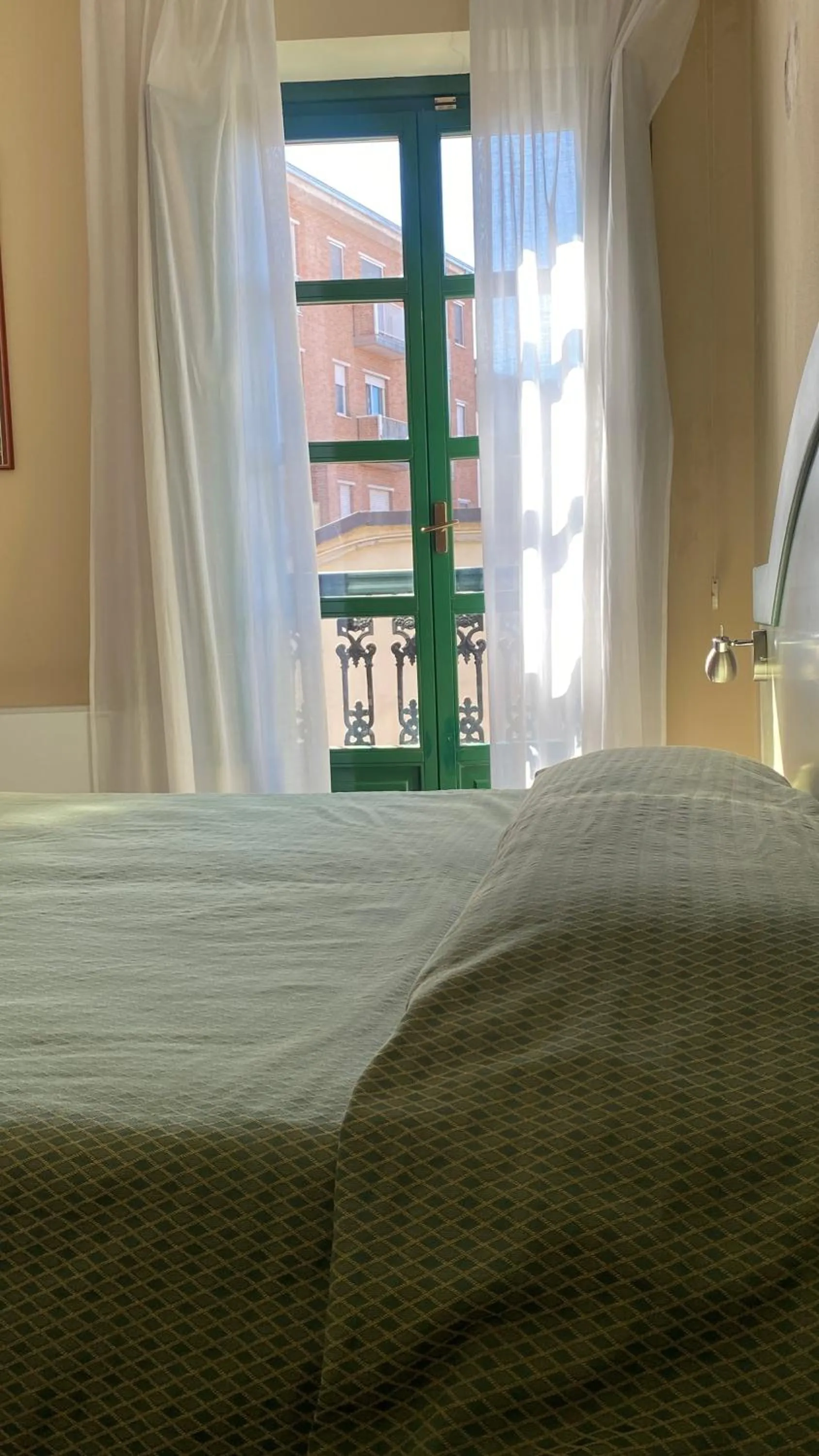 Bed in Hotel Rainero