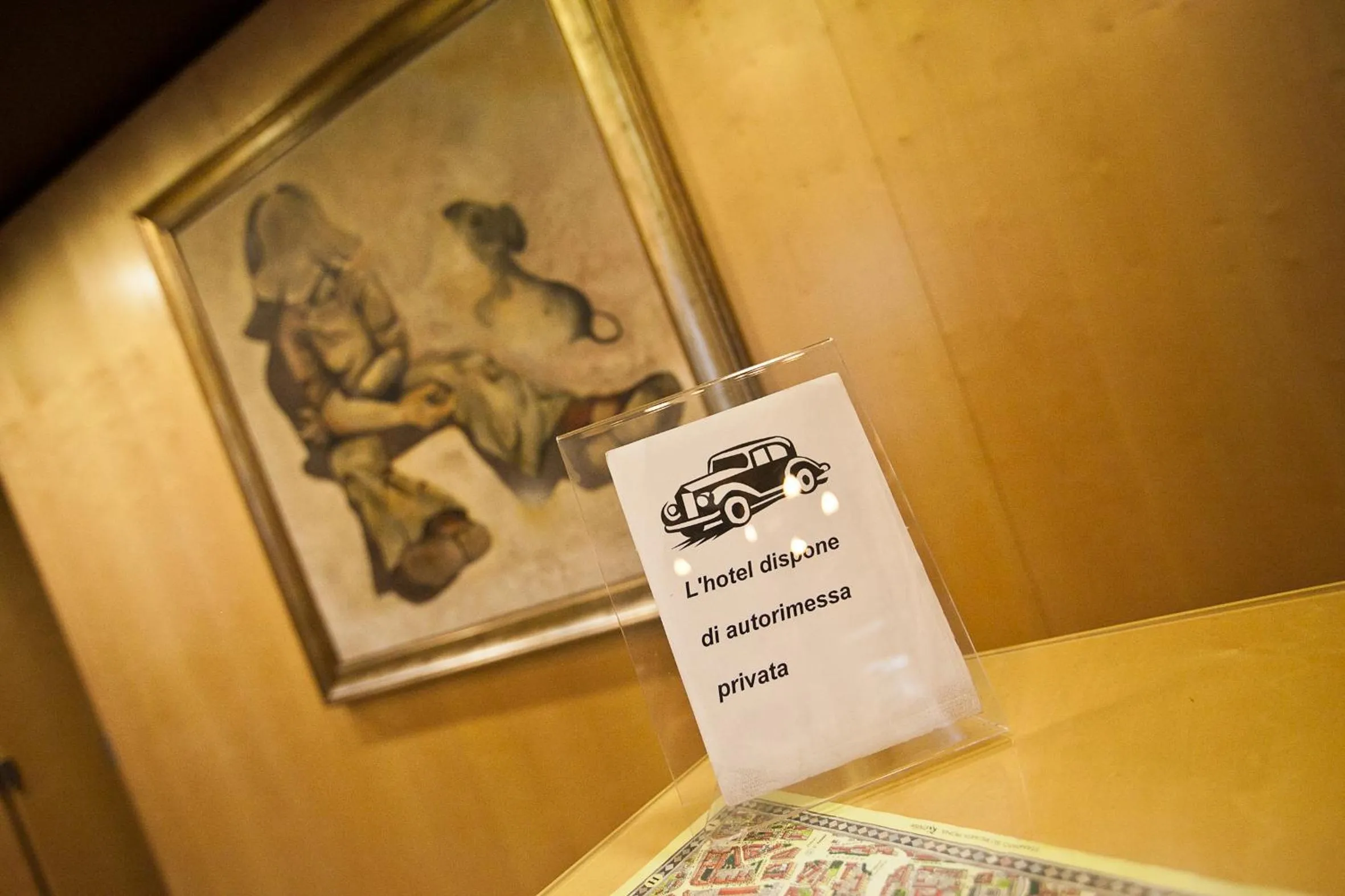 Lobby or reception in Hotel Rainero