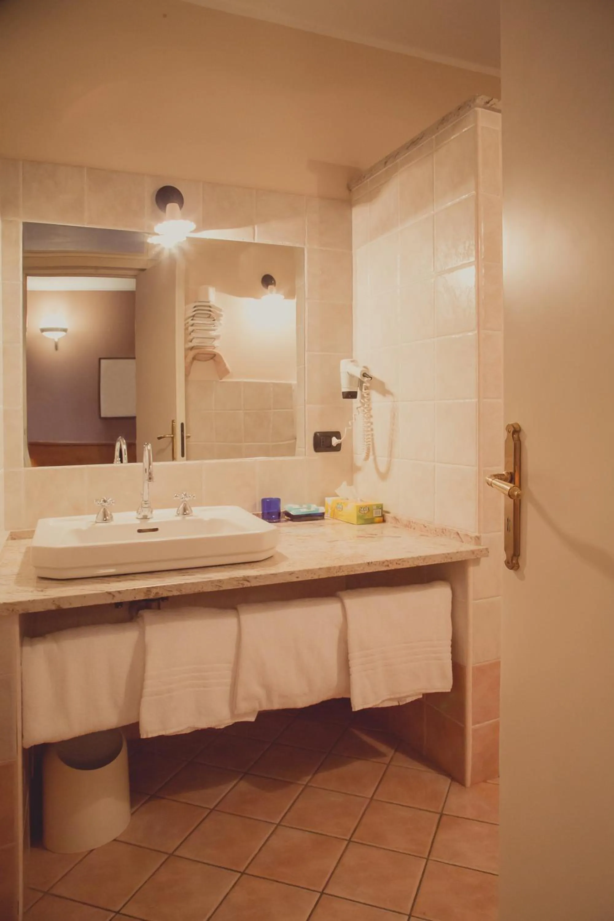 Bathroom in Hotel Rainero