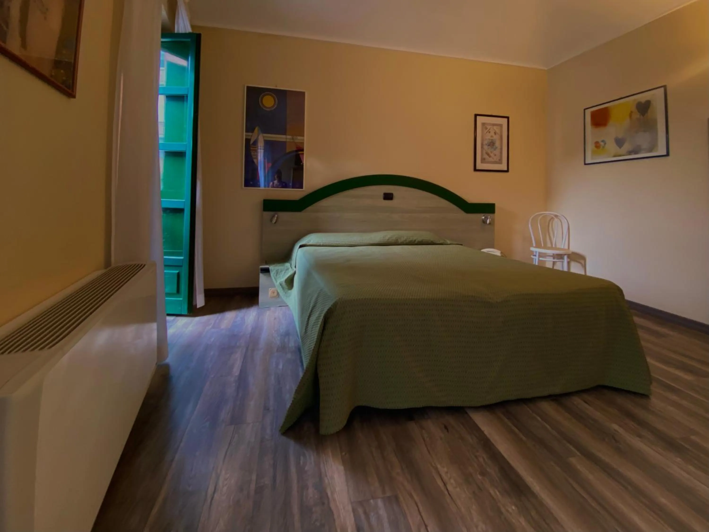 Bed in Hotel Rainero