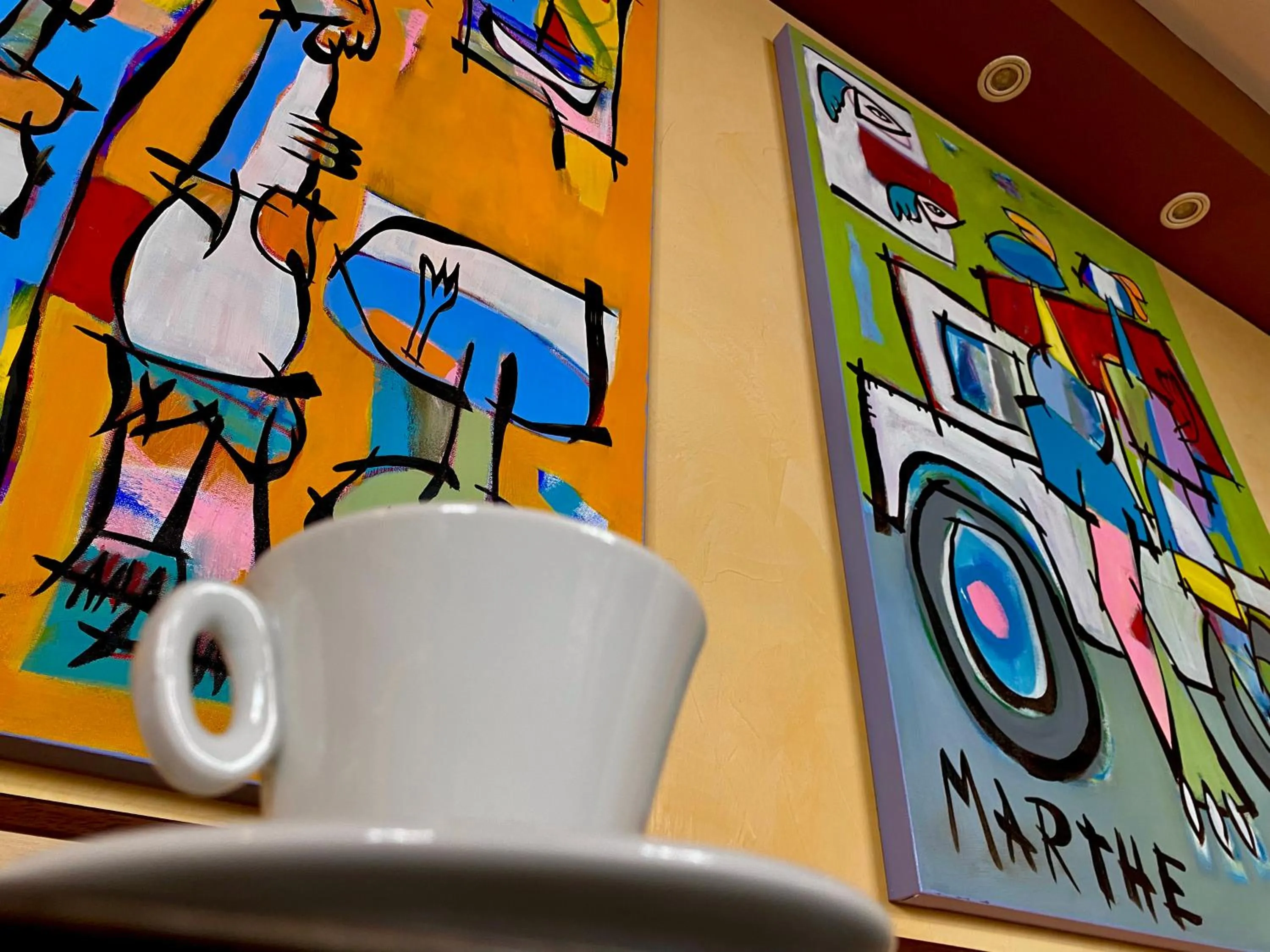 Decorative detail in Hotel Rainero