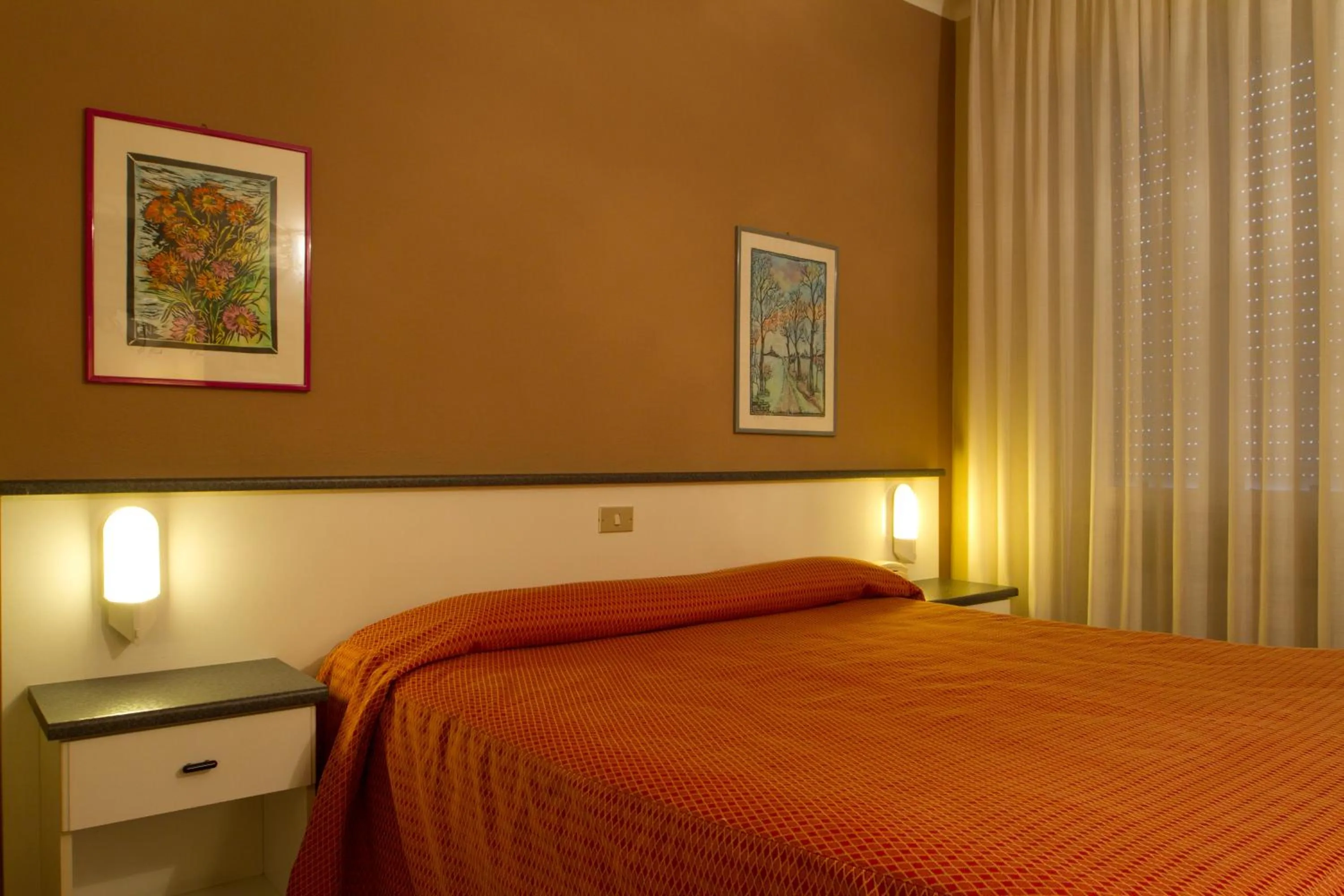 Bedroom, Bed in Hotel Rainero