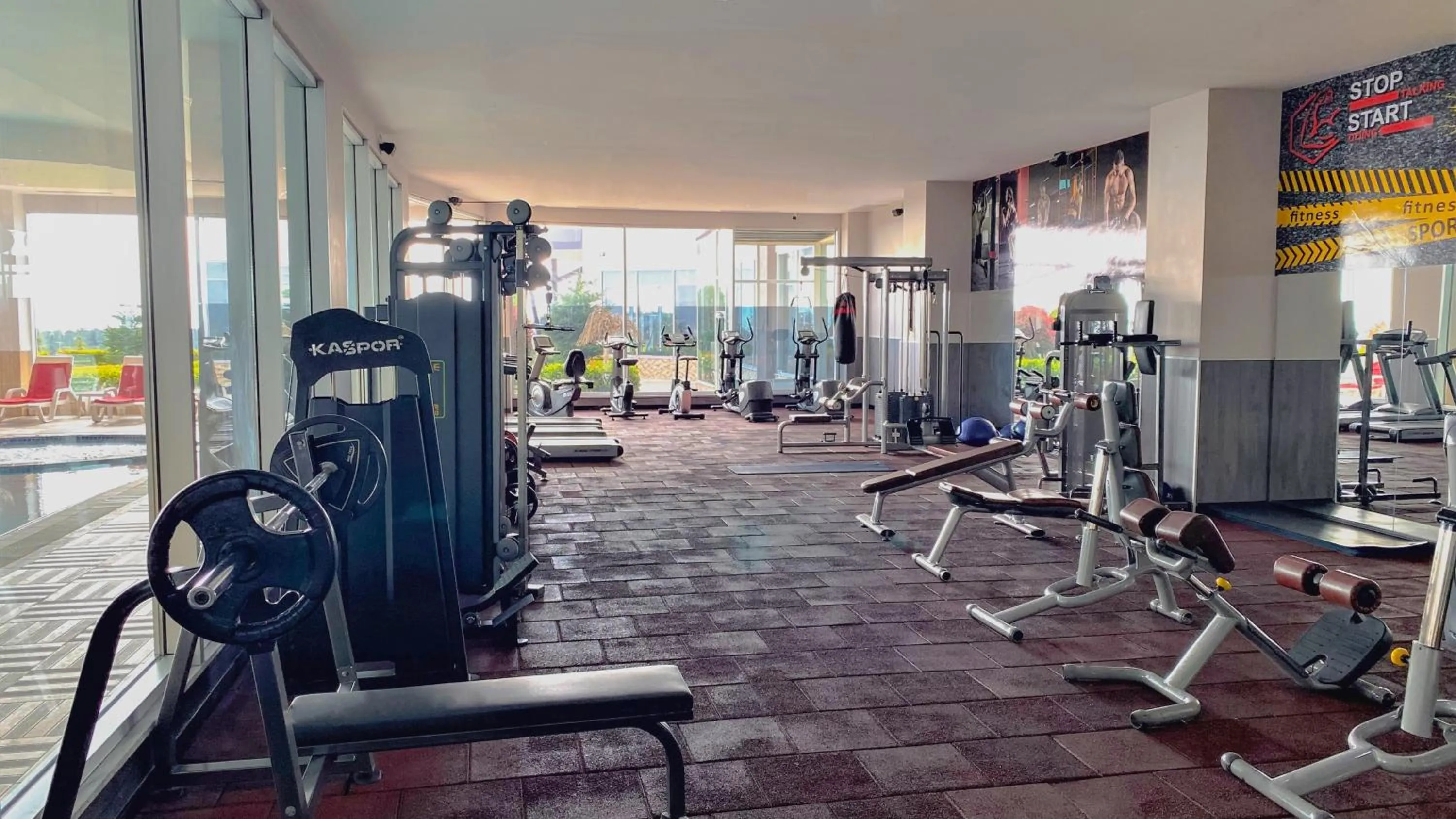 Fitness centre/facilities in Ramada by Wyndham Tekirdağ