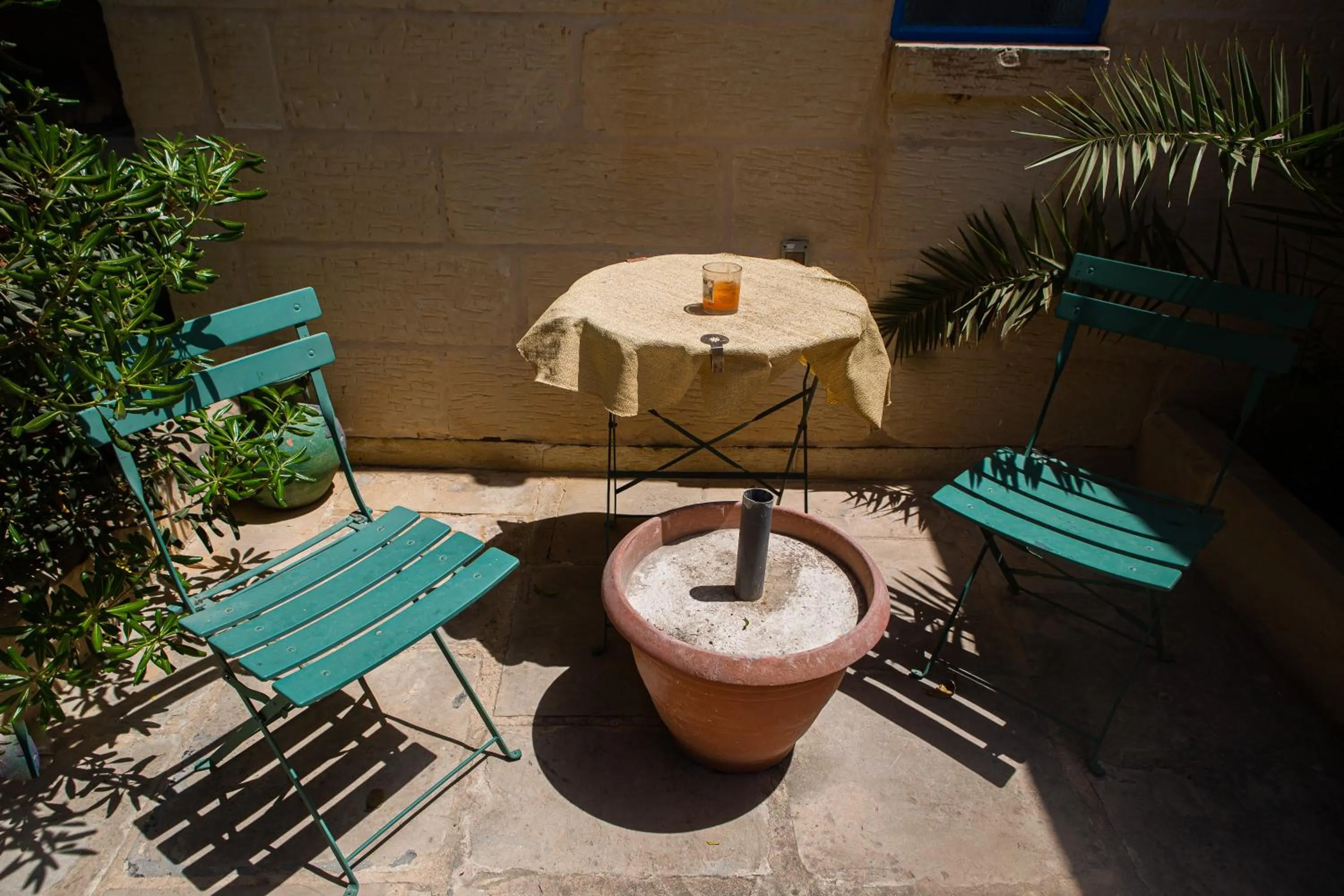 Garden in Ta' Bertu Host Family Bed & Breakfast