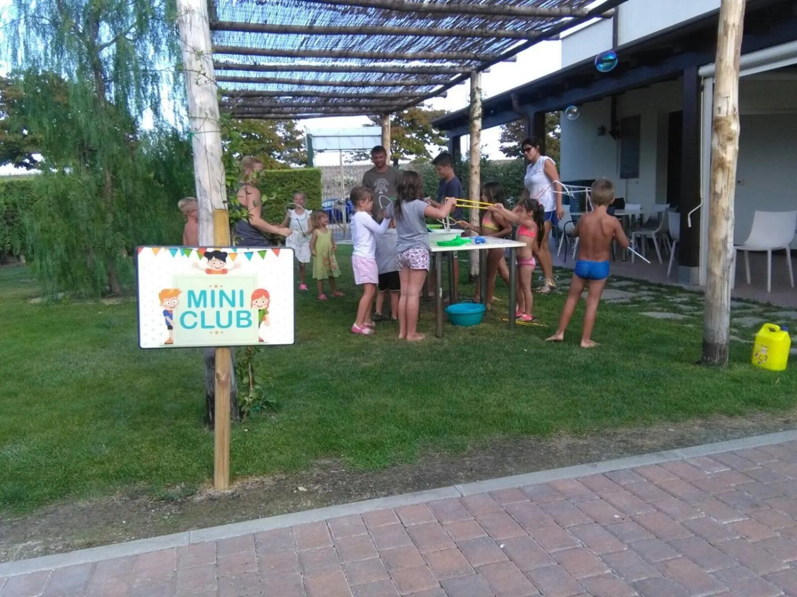 Kids's club in Residence Borgomare