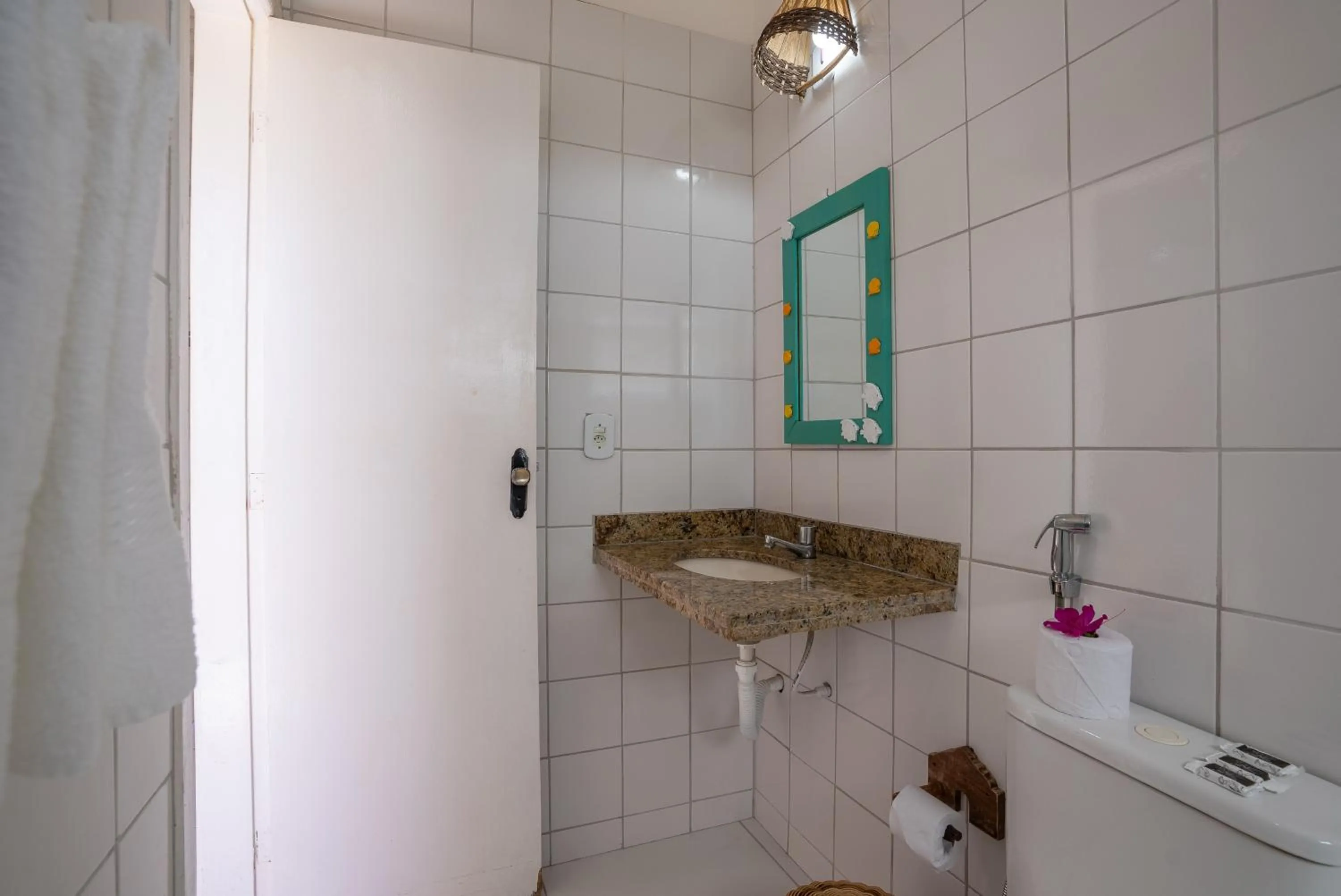 Bathroom in Pousada Recanto Trancoso