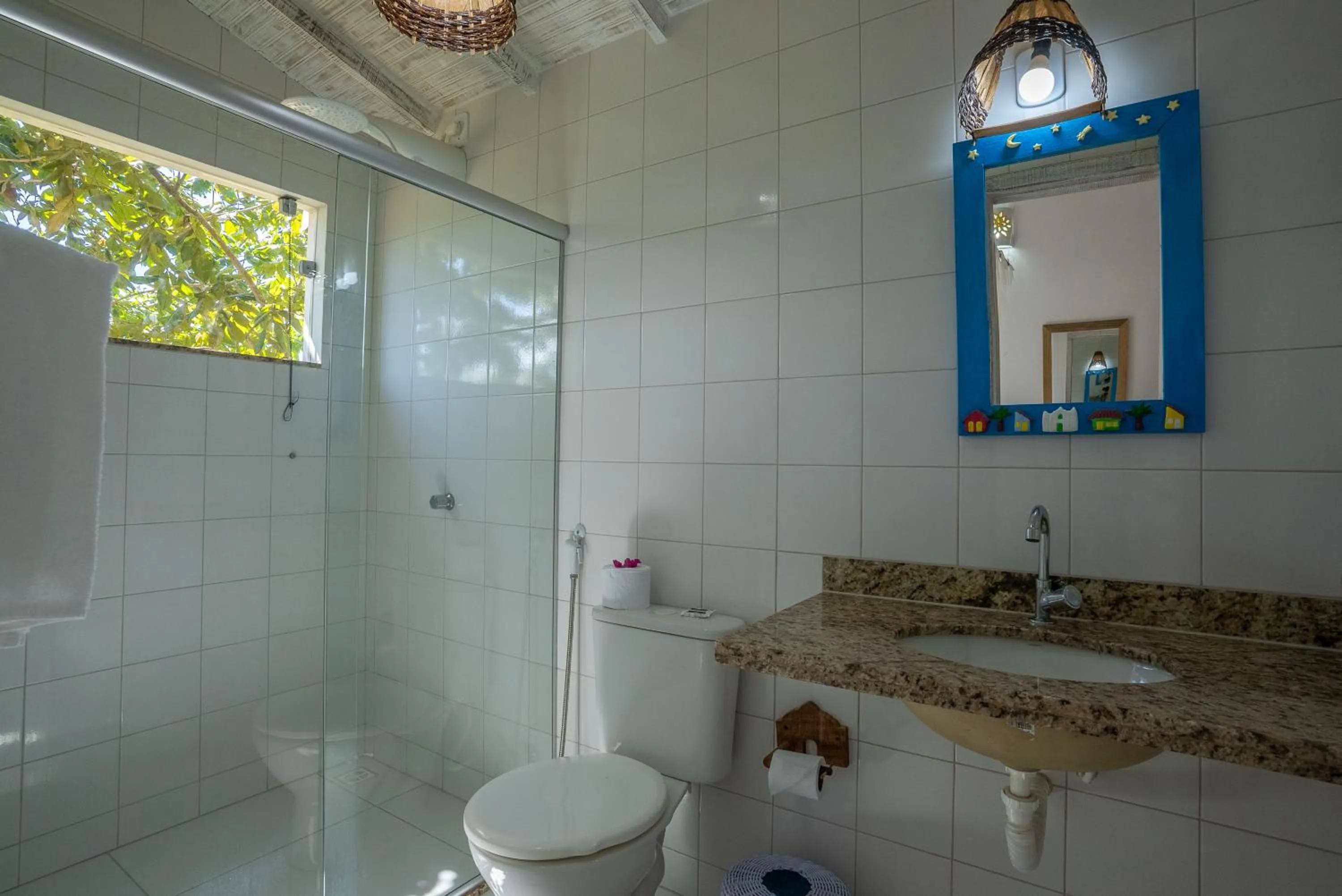 Bathroom in Pousada Recanto Trancoso