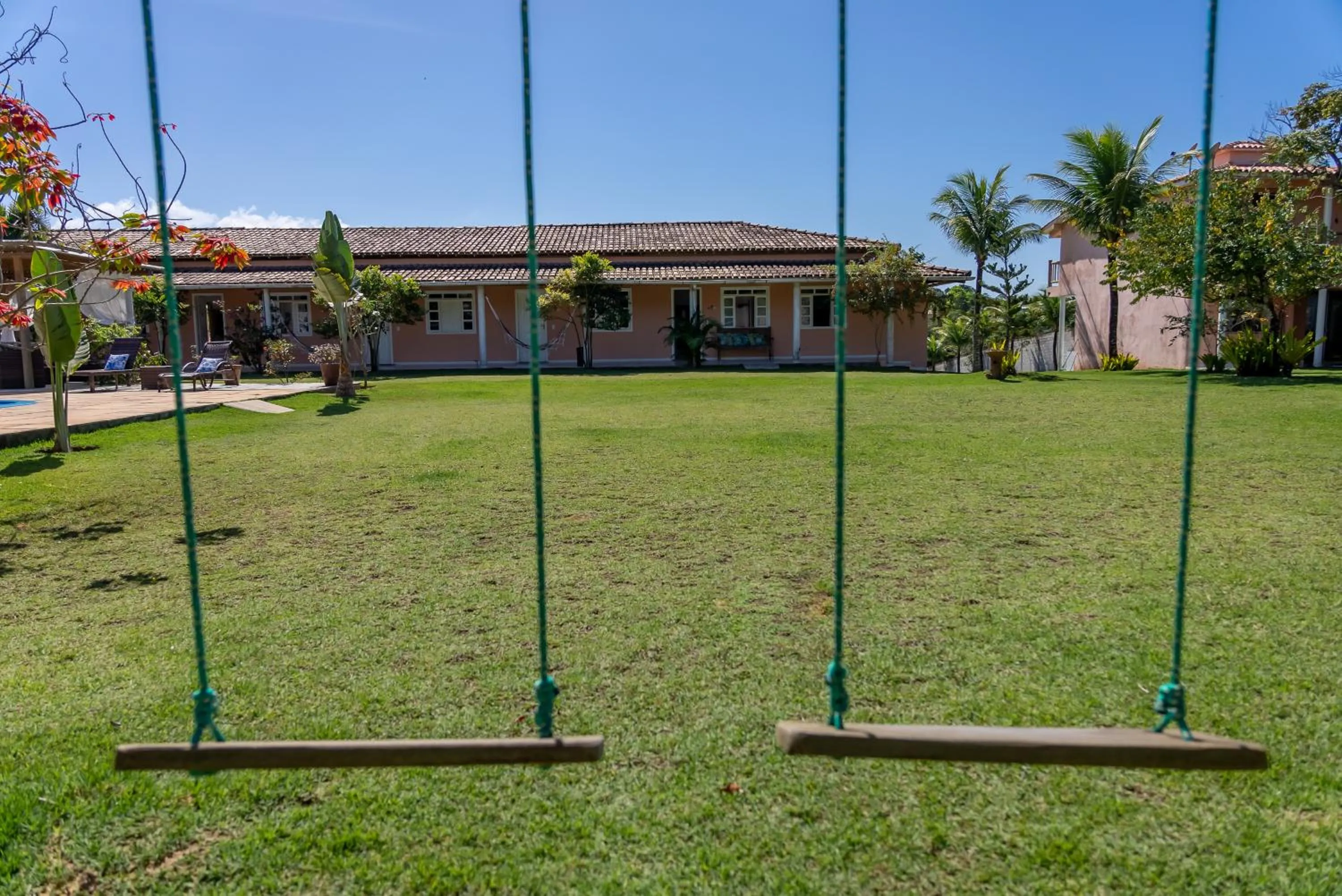 Children play ground in Pousada Recanto Trancoso
