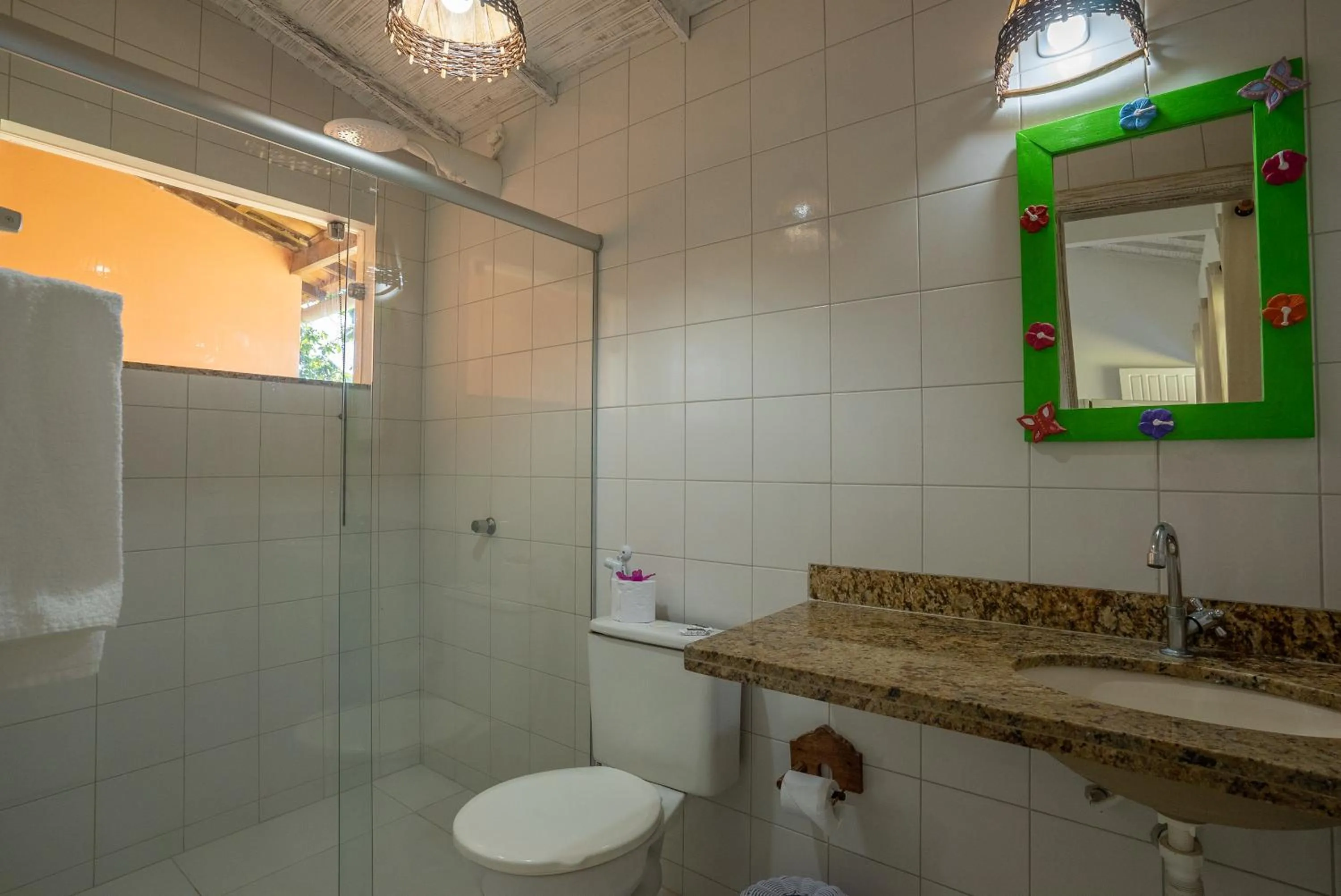 Bathroom in Pousada Recanto Trancoso