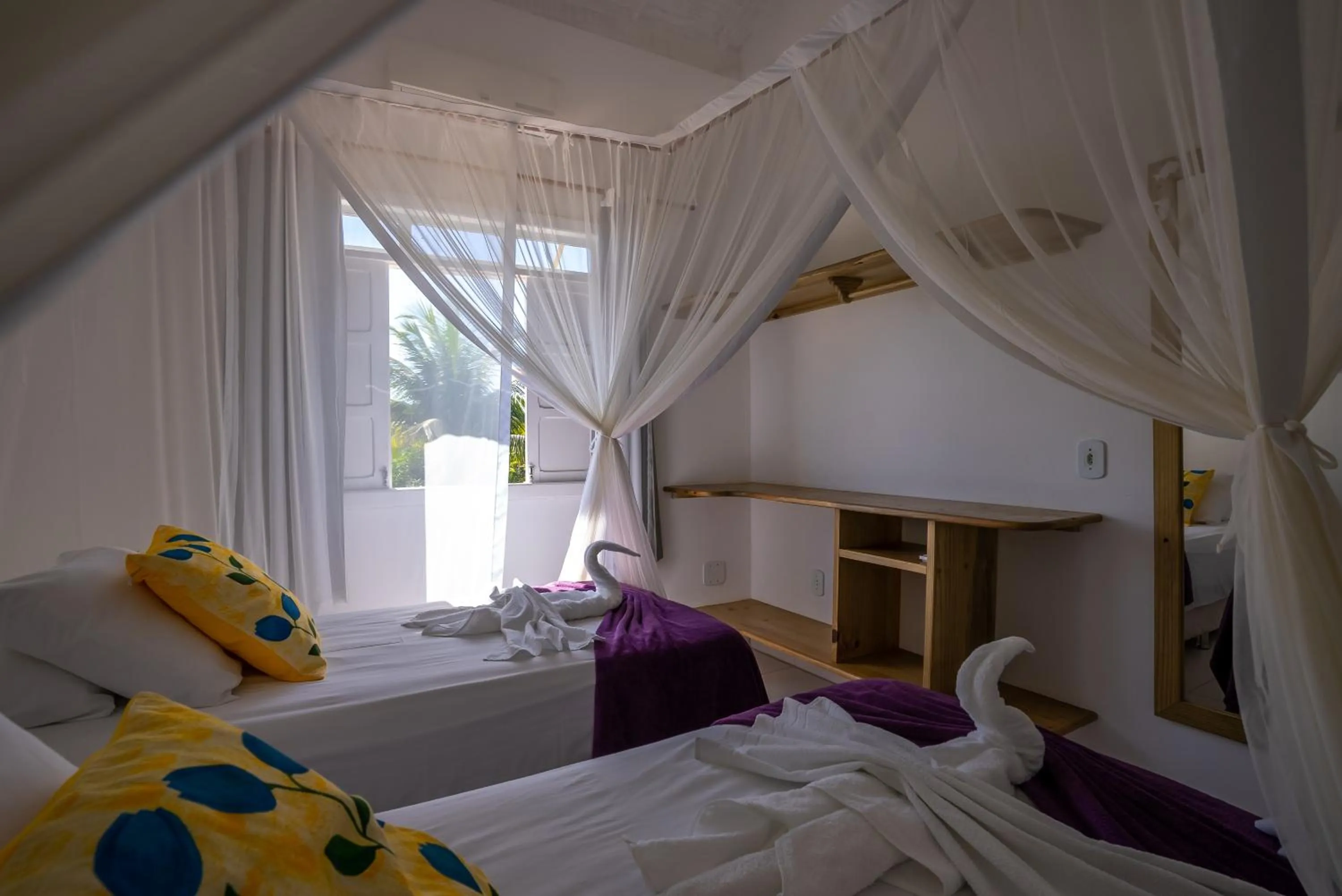Photo of the whole room, Bed in Pousada Recanto Trancoso
