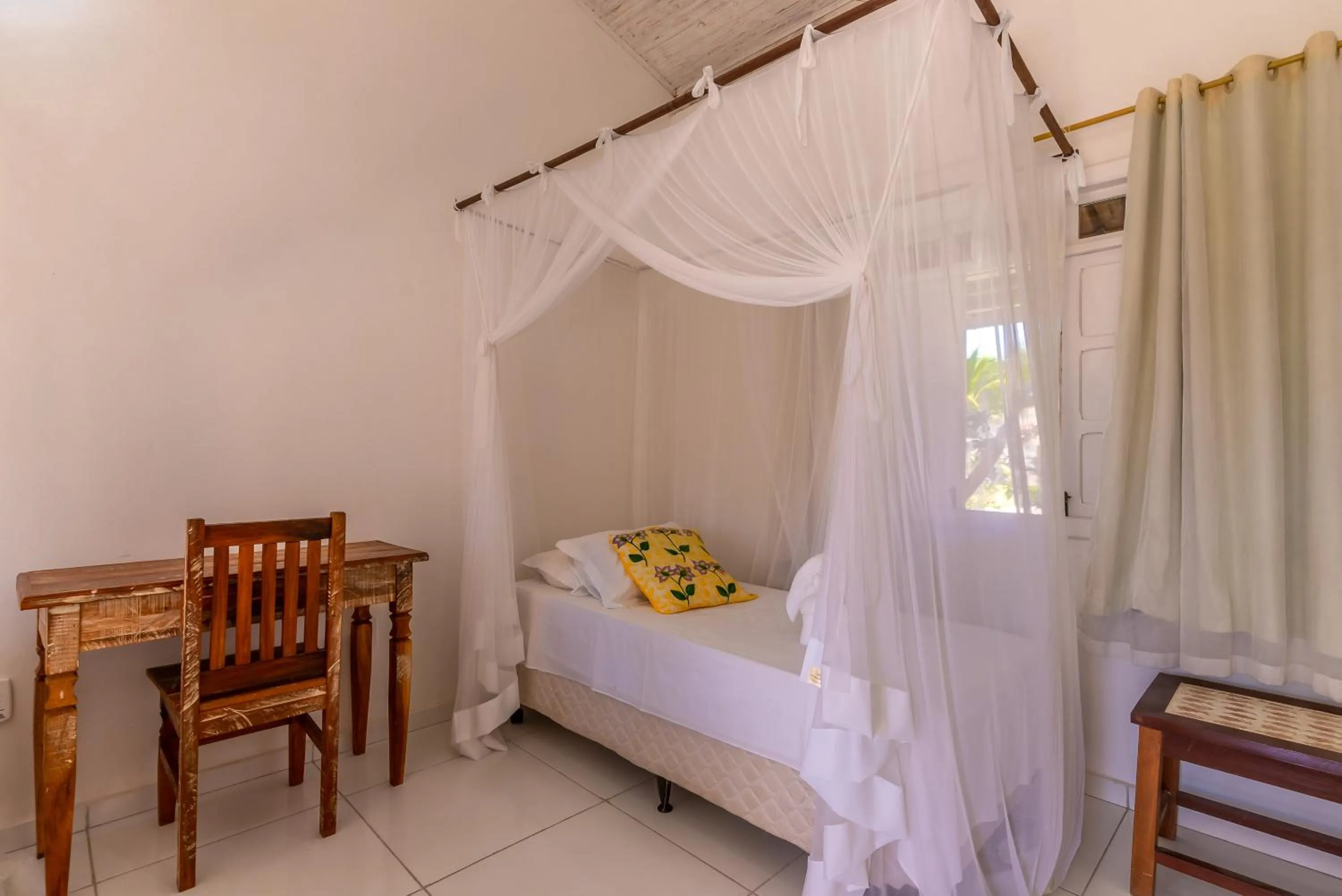 Bed in Pousada Recanto Trancoso