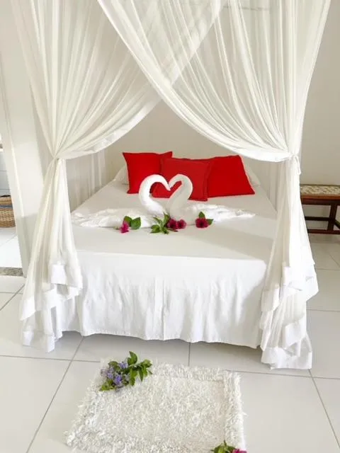 wedding, Bed in Pousada Recanto Trancoso
