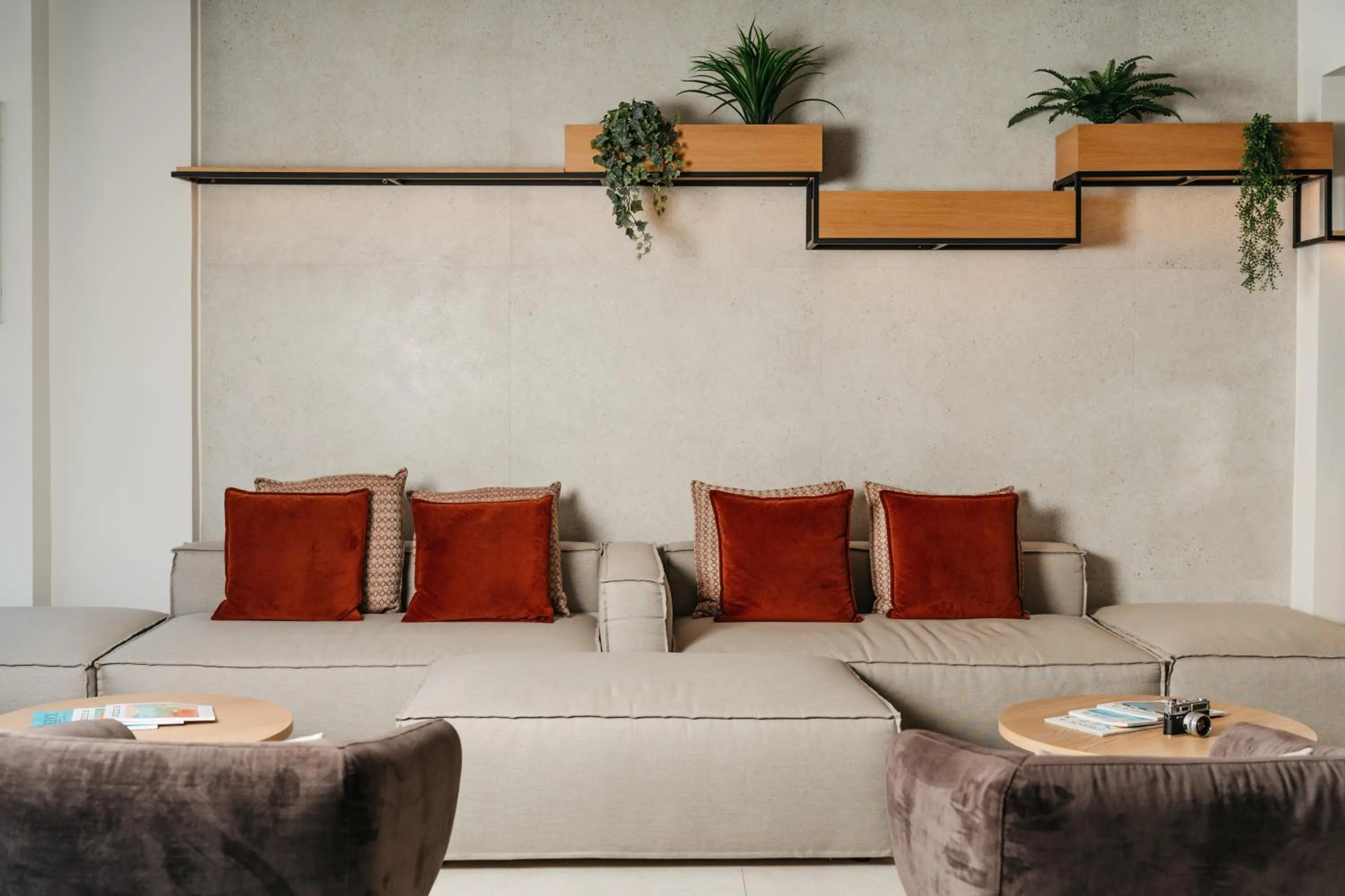 Seating area in The City Hotel & Suites