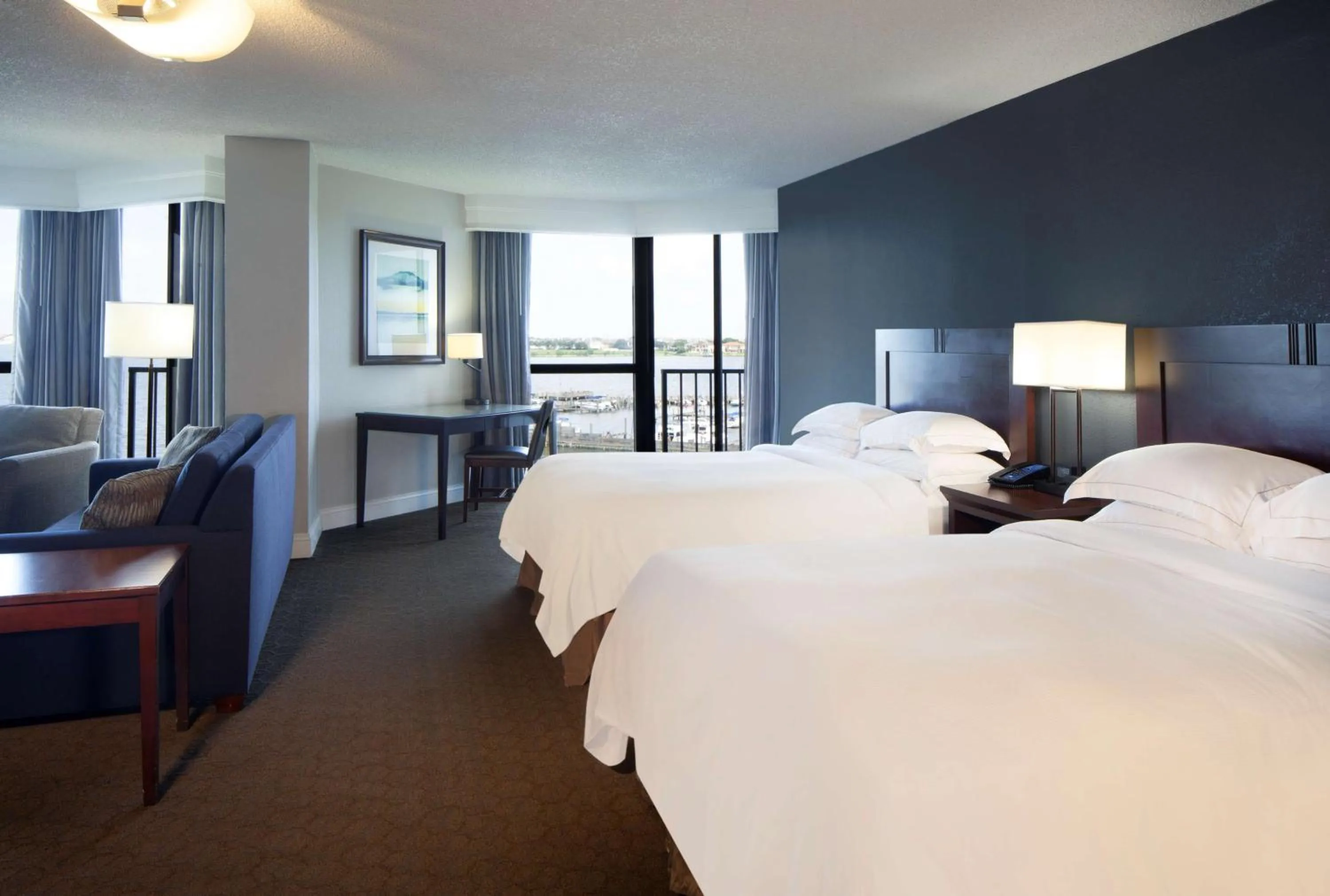 Bedroom, Bed in Hilton Houston NASA Clear Lake