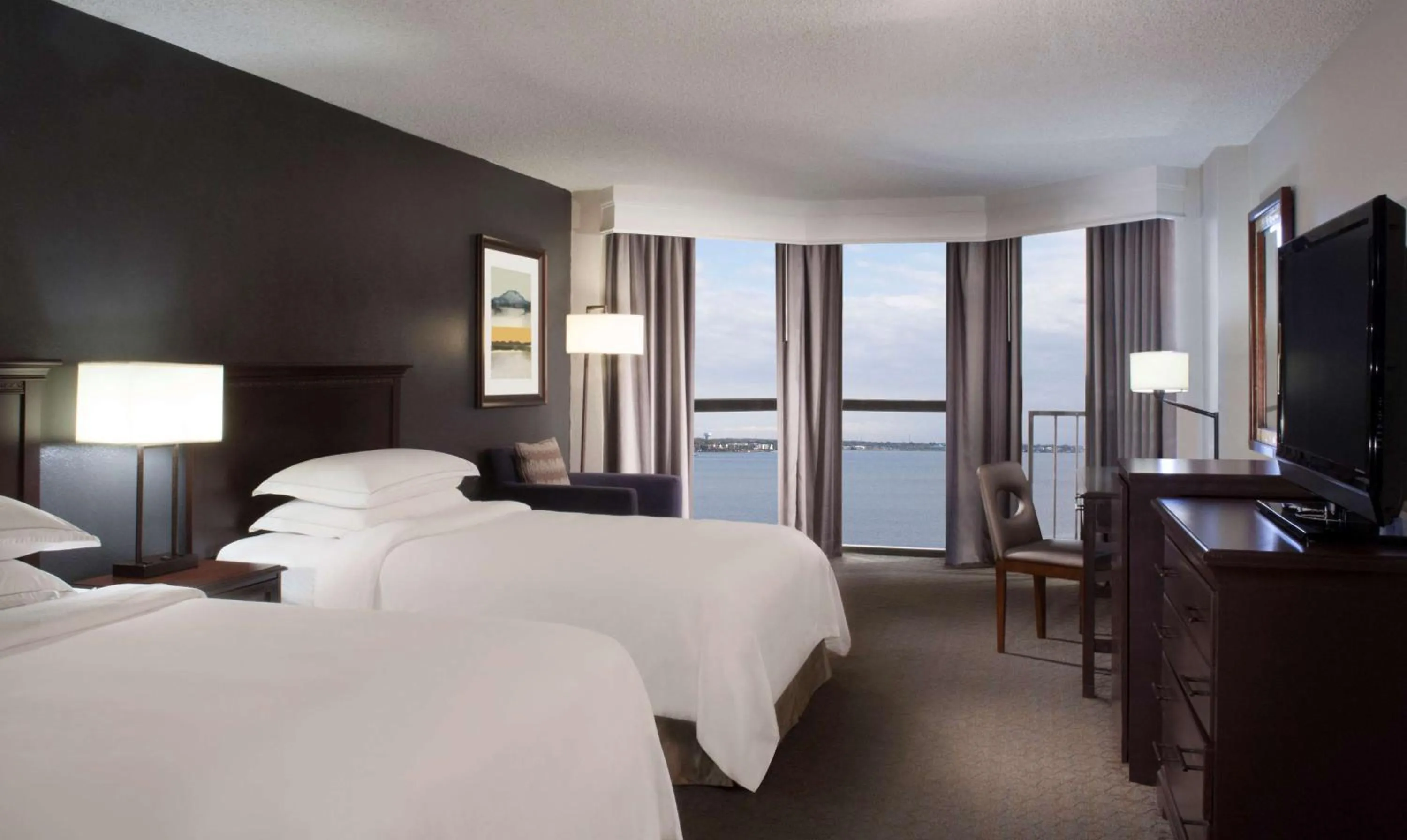 Bedroom, Bed in Hilton Houston NASA Clear Lake