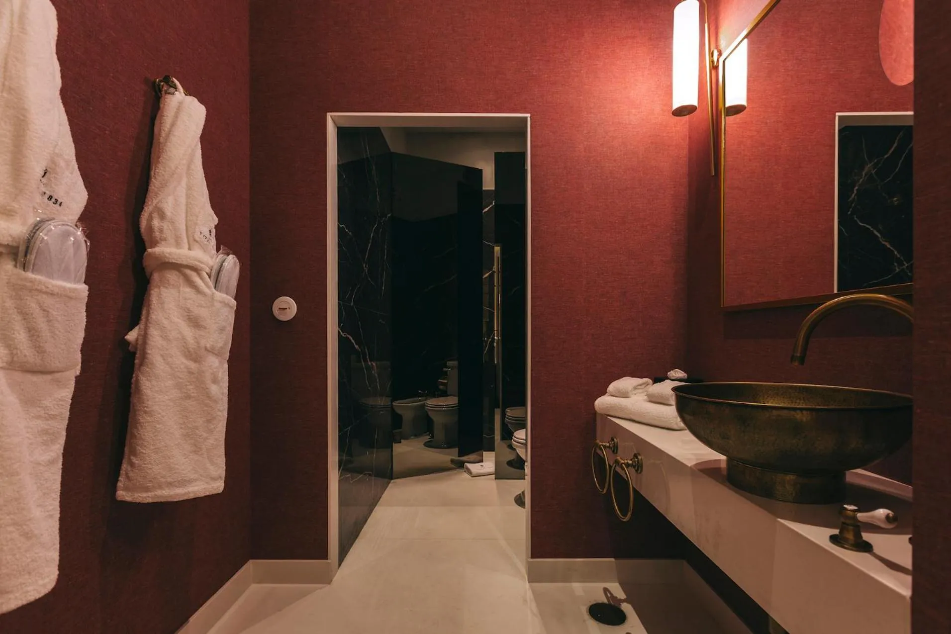 Bathroom in Torel 1884 Suites & Apartments