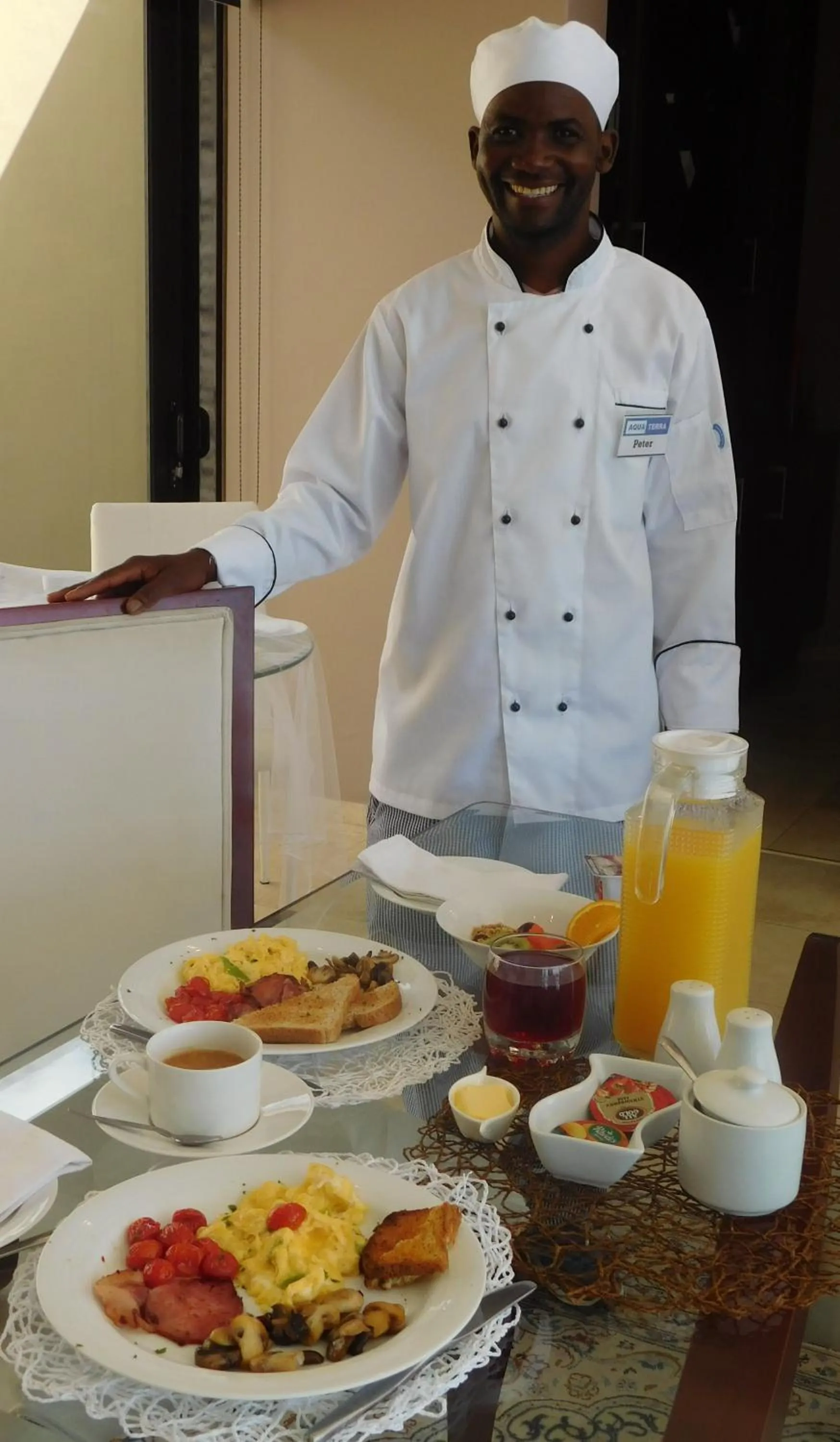 Food and drinks in Aqua Terra Boutique Guesthouse - Simon's Town, Cape Town