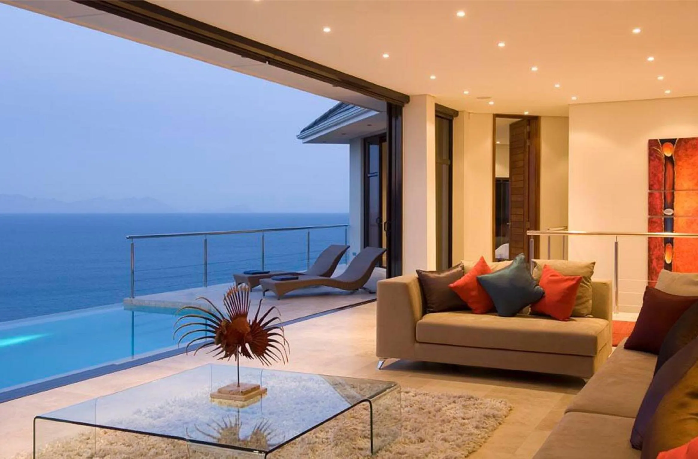 Lounge or bar in Aqua Terra Boutique Guesthouse - Simon's Town, Cape Town