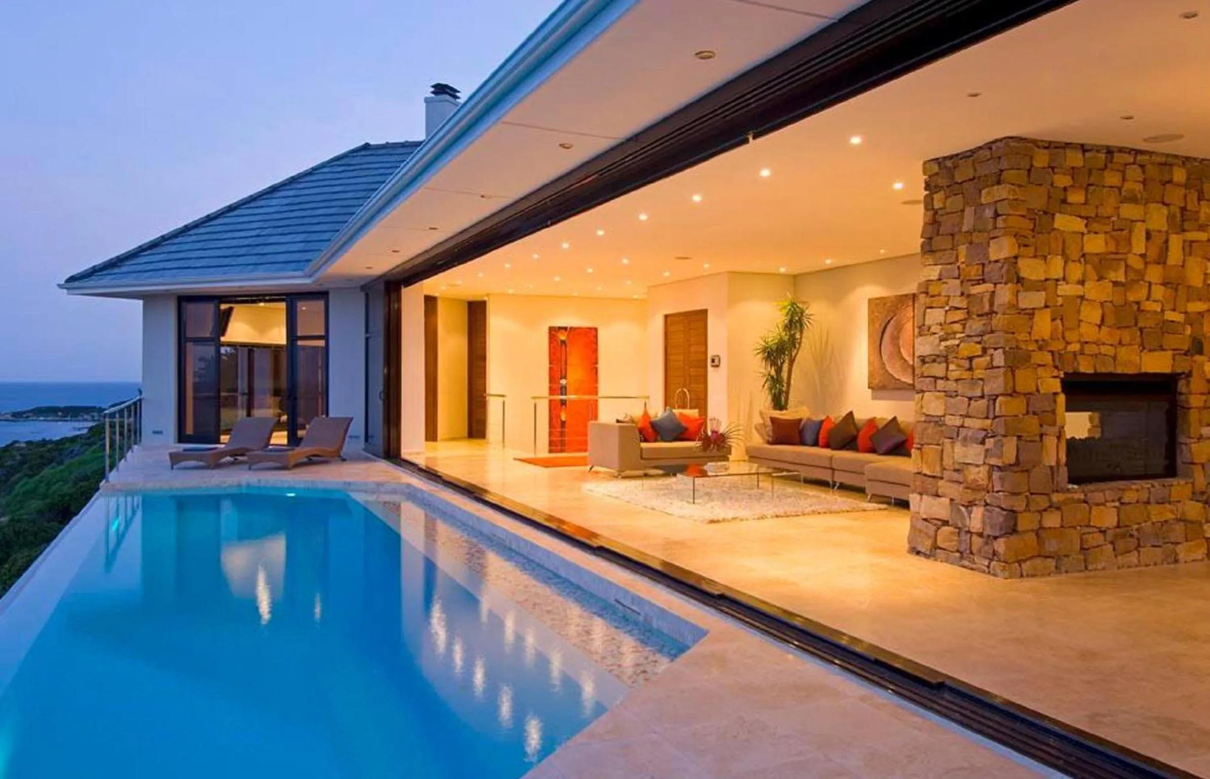 Swimming pool in Aqua Terra Boutique Guesthouse - Simon's Town, Cape Town