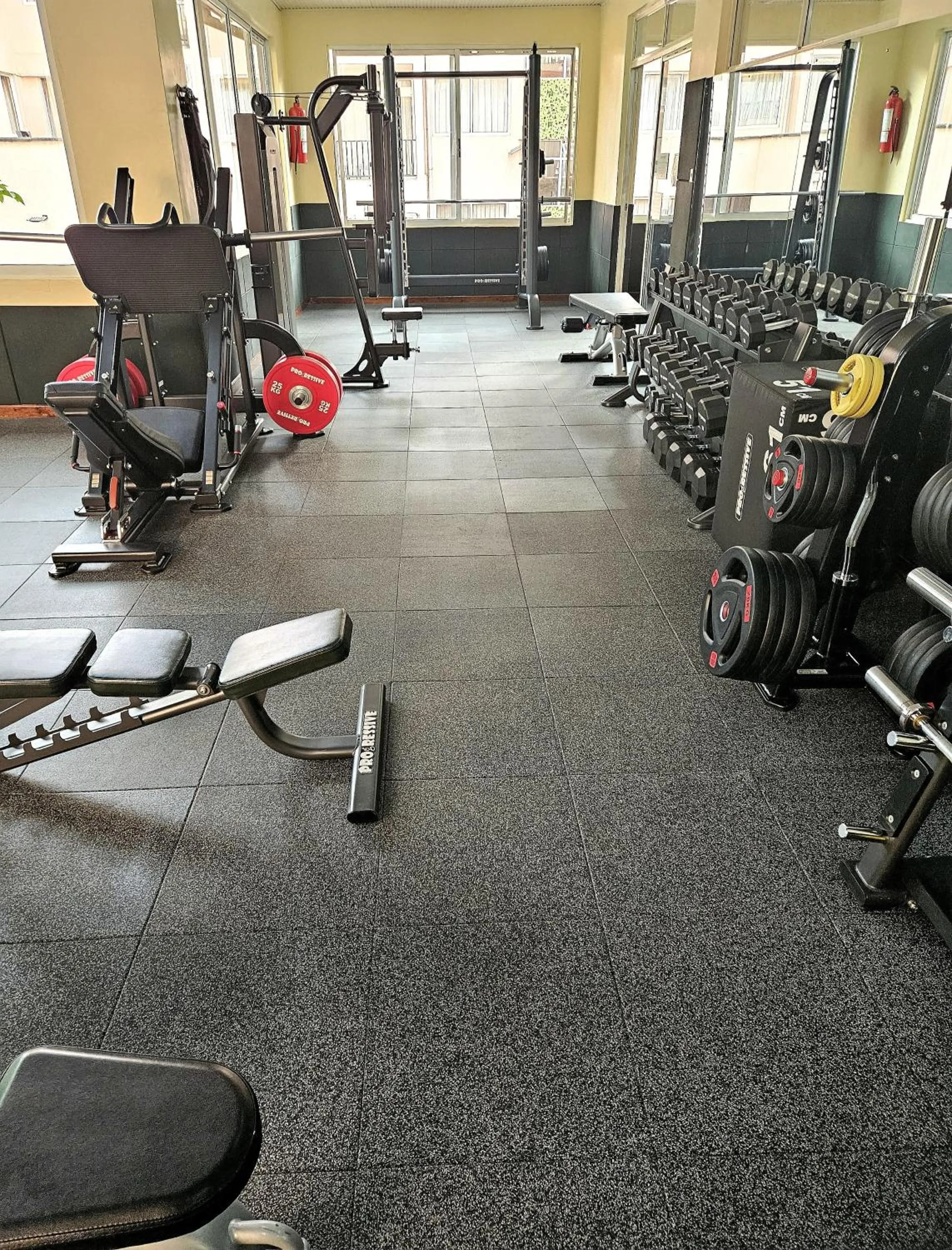 Fitness centre/facilities in Progressive Park Hotel