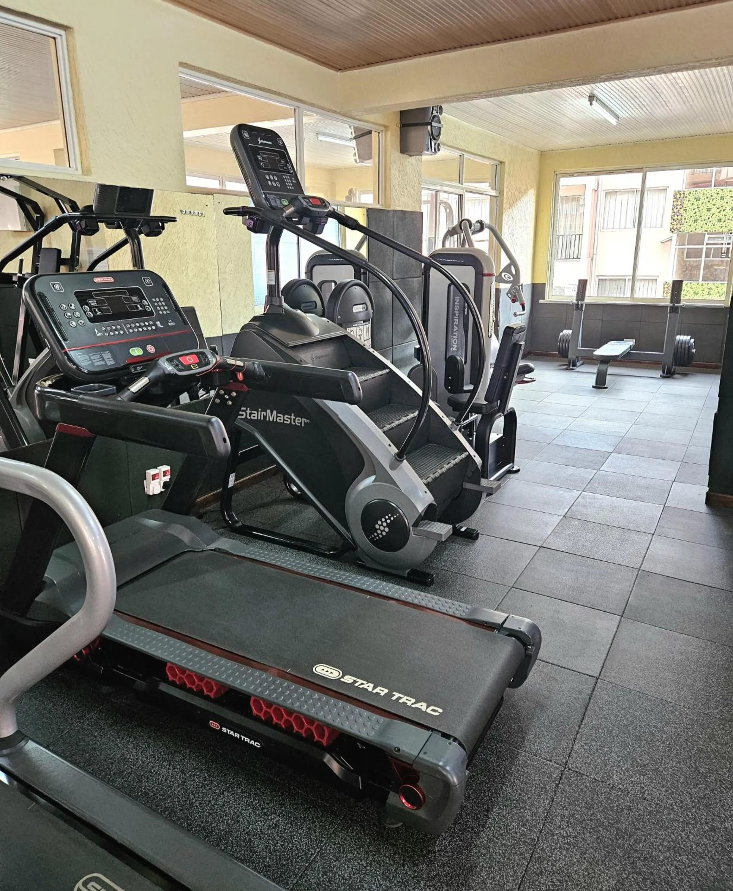 Fitness centre/facilities in Progressive Park Hotel